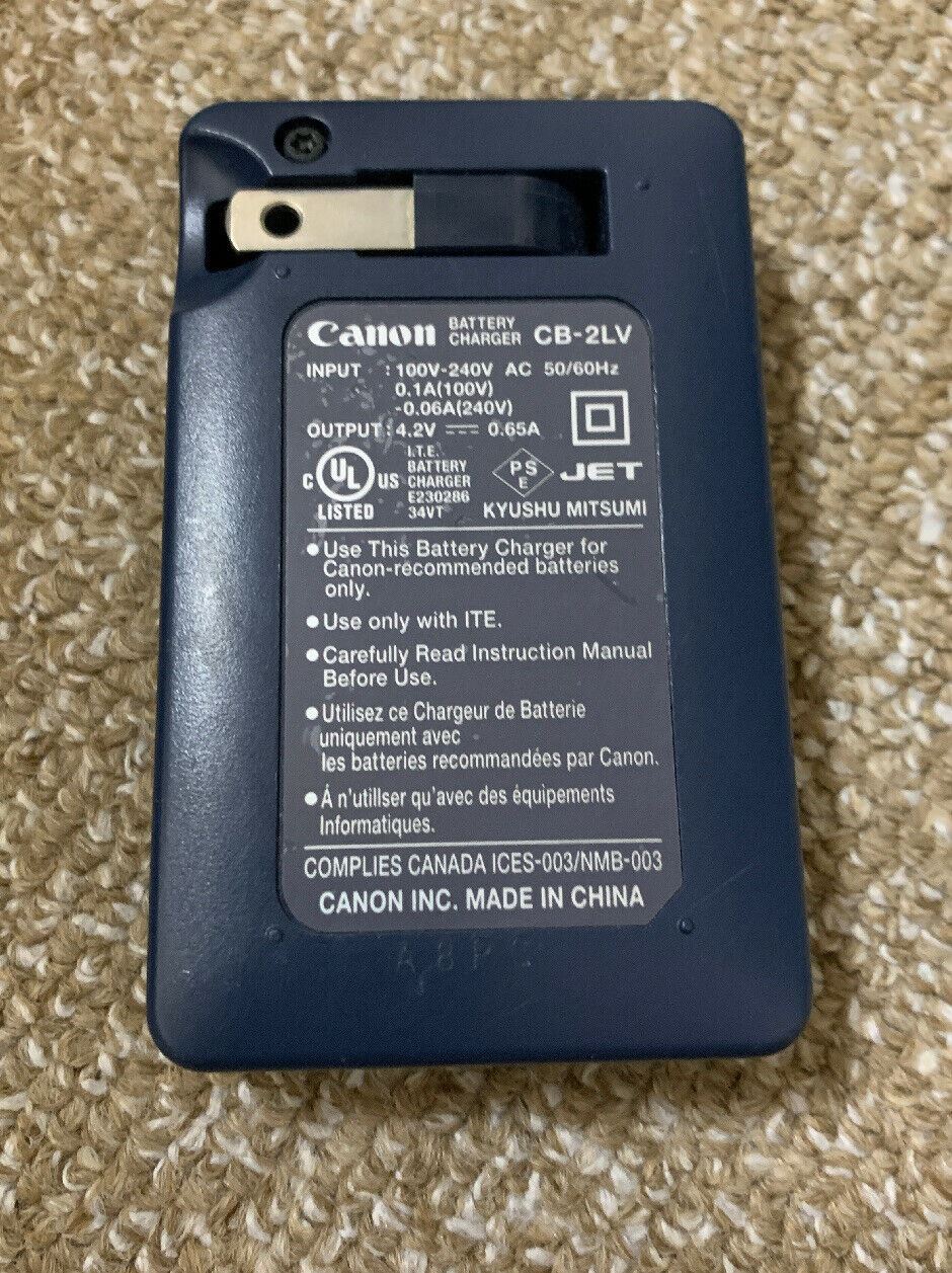 Canon Battery Charger CB-2LV for NB-4L Battery