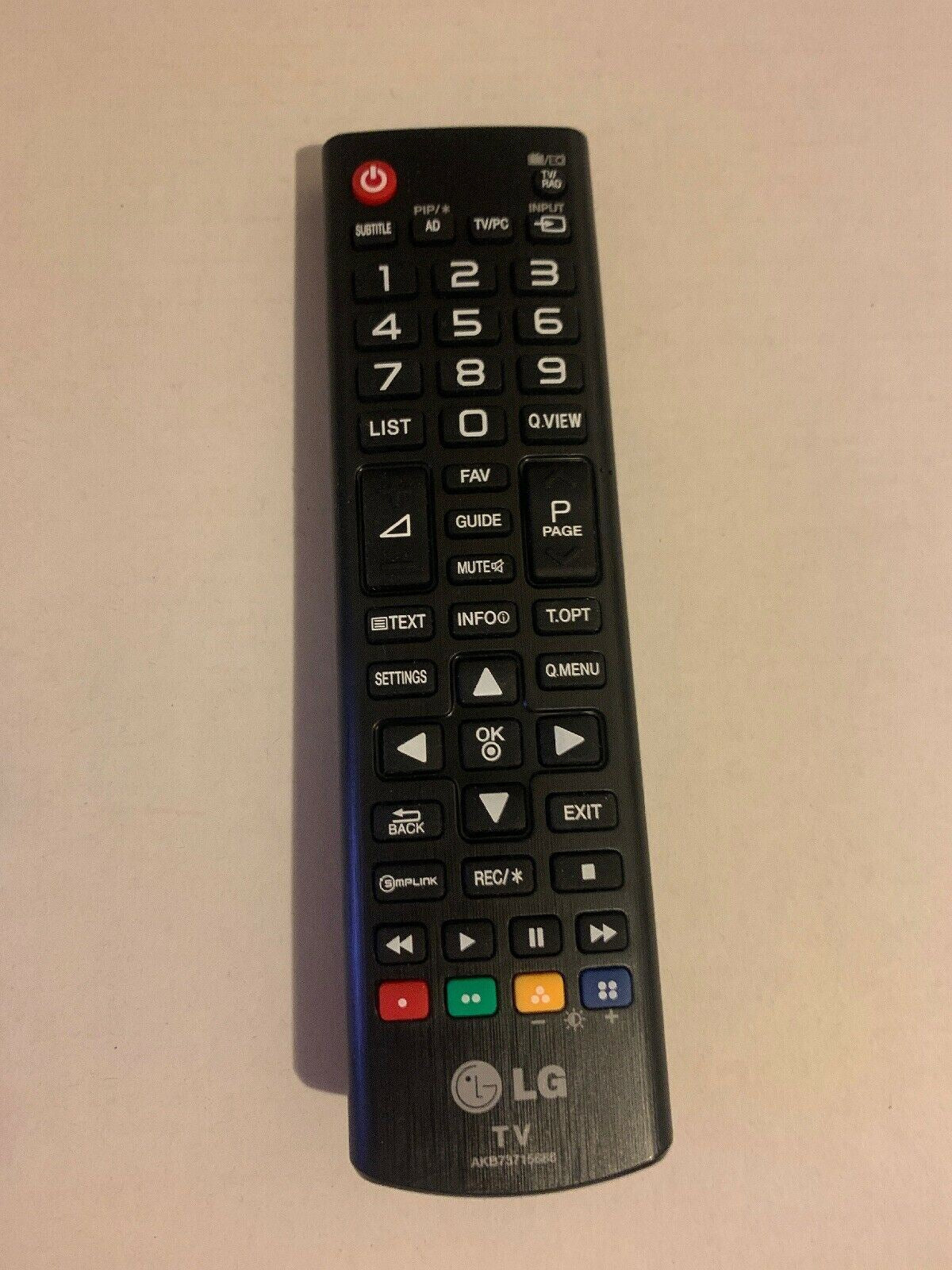 Genuine LG AKB73715686 Remote Control For 4MN43D 22MT40D 29MT40D 29MT40D-PR 24MT