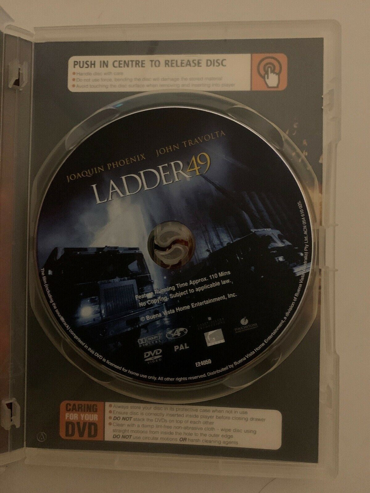 Ladder 49 (DVD, 2004) Joaquin Phoenix, John Travolta, Jacinda Barrett