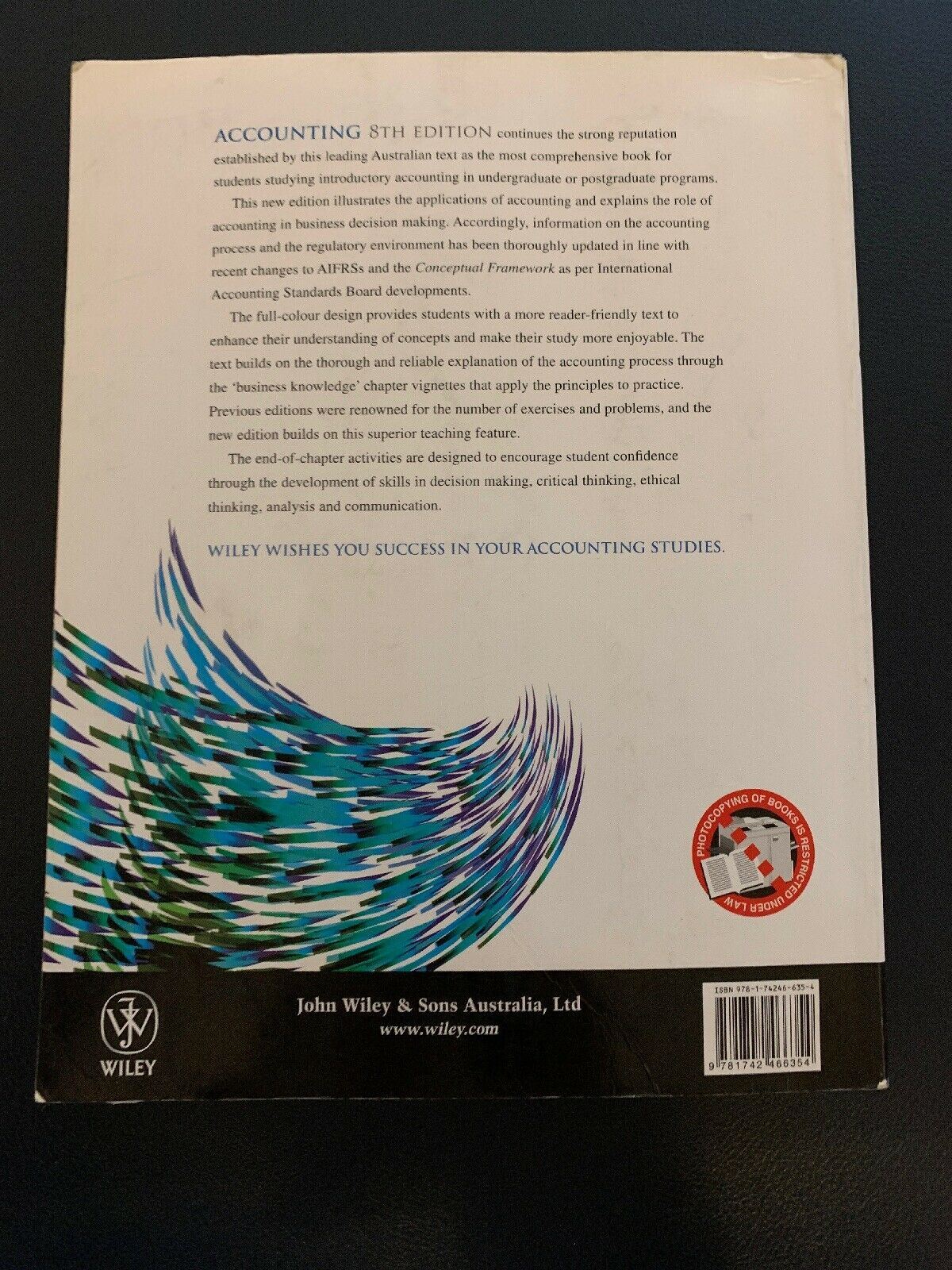 Accounting by John Hoggett, John Medlin, Evelyn Hogg, Matthew Tilling, Lew...