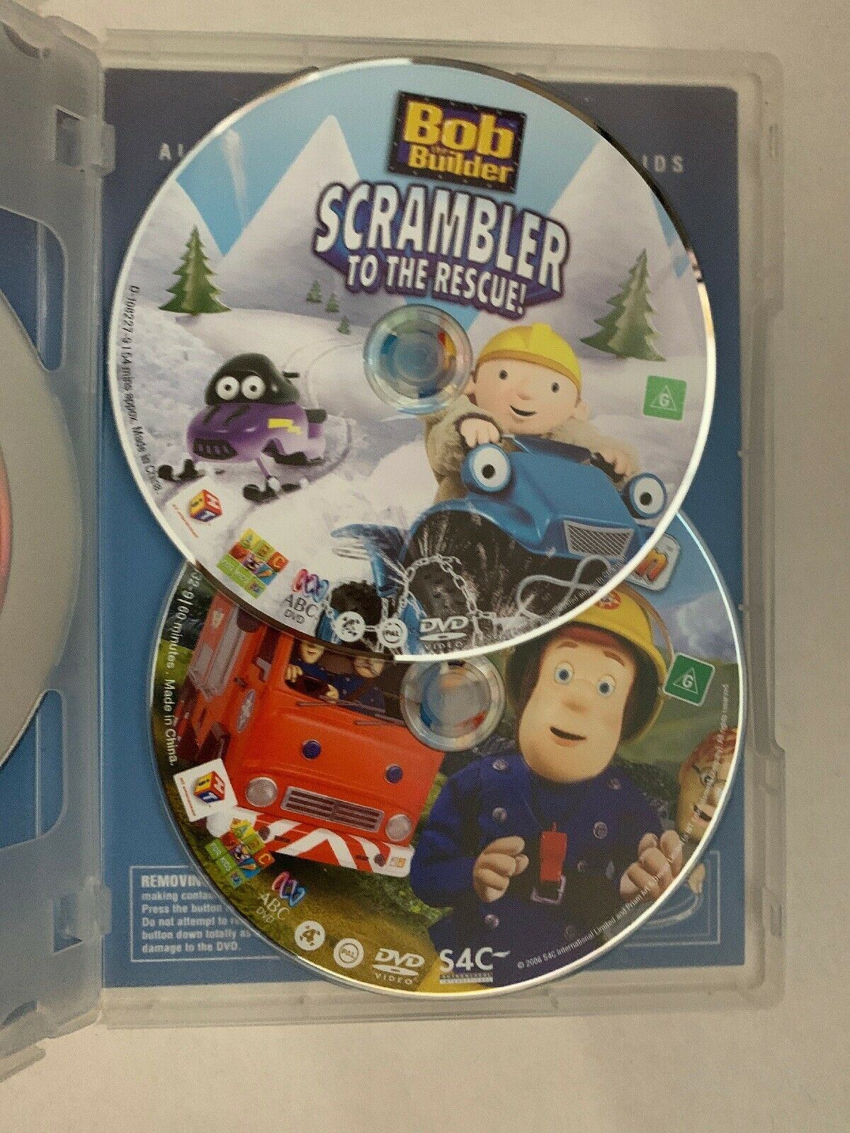 ABC Favourites Collection 3-DVDs Thomas & Friends, Fireman Sam, Bob The Builder