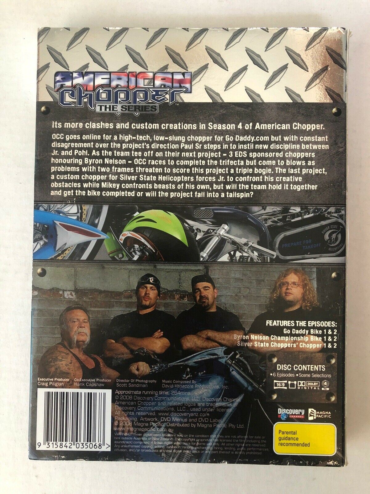 American Chopper : Collection 9 (DVD, 2008, 3-Disc Set) - Region 4