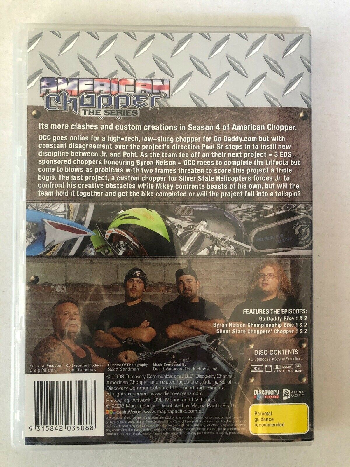 American Chopper : Collection 9 (DVD, 2008, 3-Disc Set) - Region 4