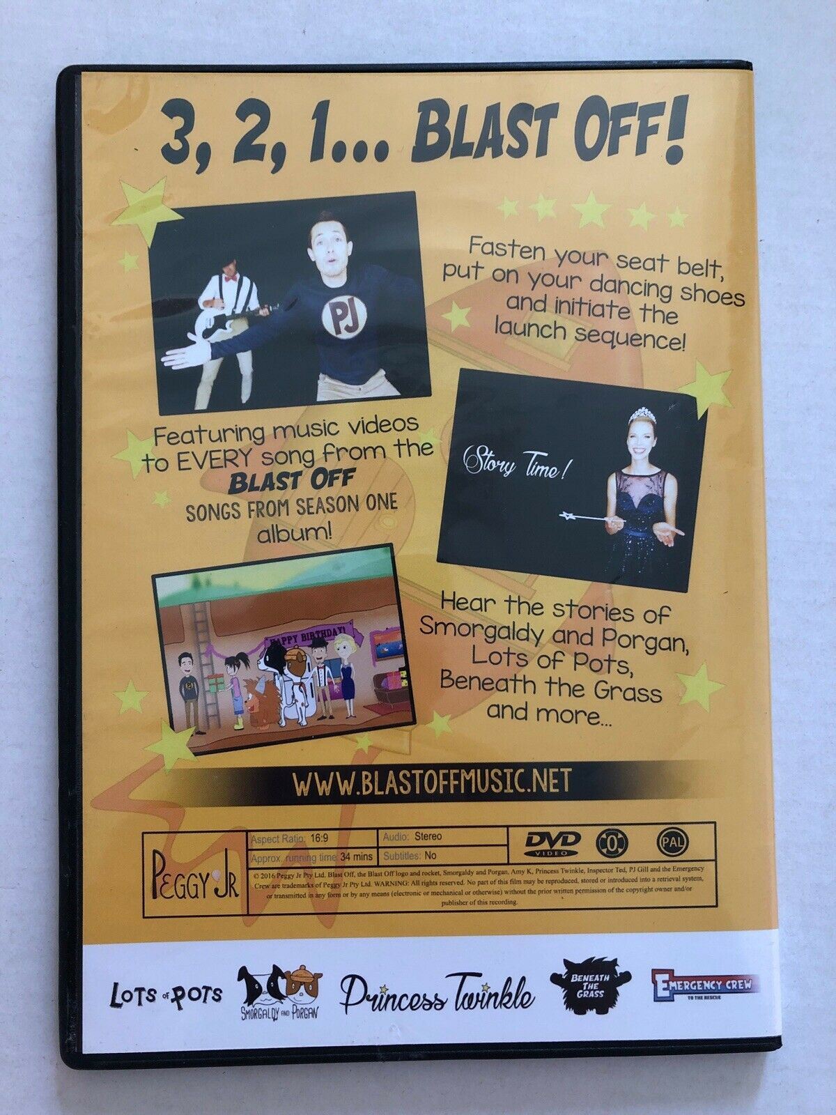 Blast Off The Adventure Starts Here (DVD) Season 1 - Animation - All Regions
