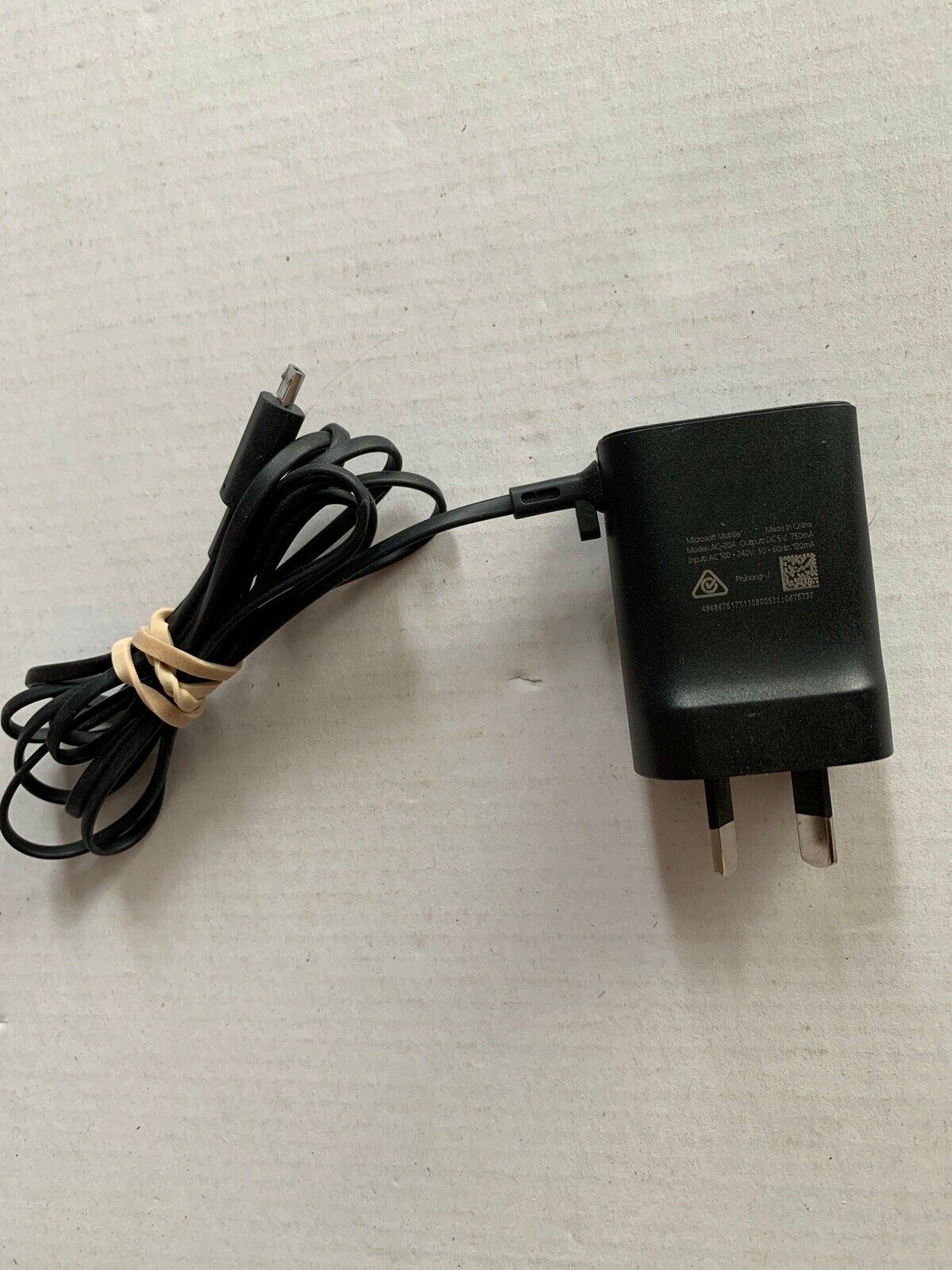 Microsoft Lumia AC-20A 5V 750mA AC Adapter Micro USB Charger For Mobile