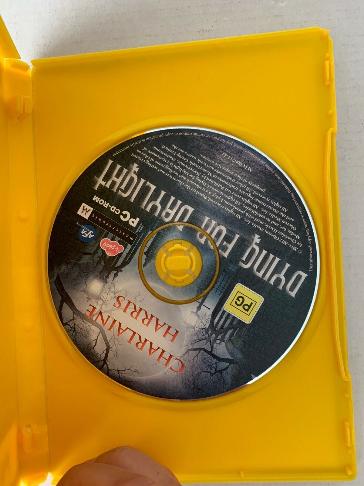 Charlaine Harris Dying for Daylight - PC (2012, CD) Hidden Object Game Windows