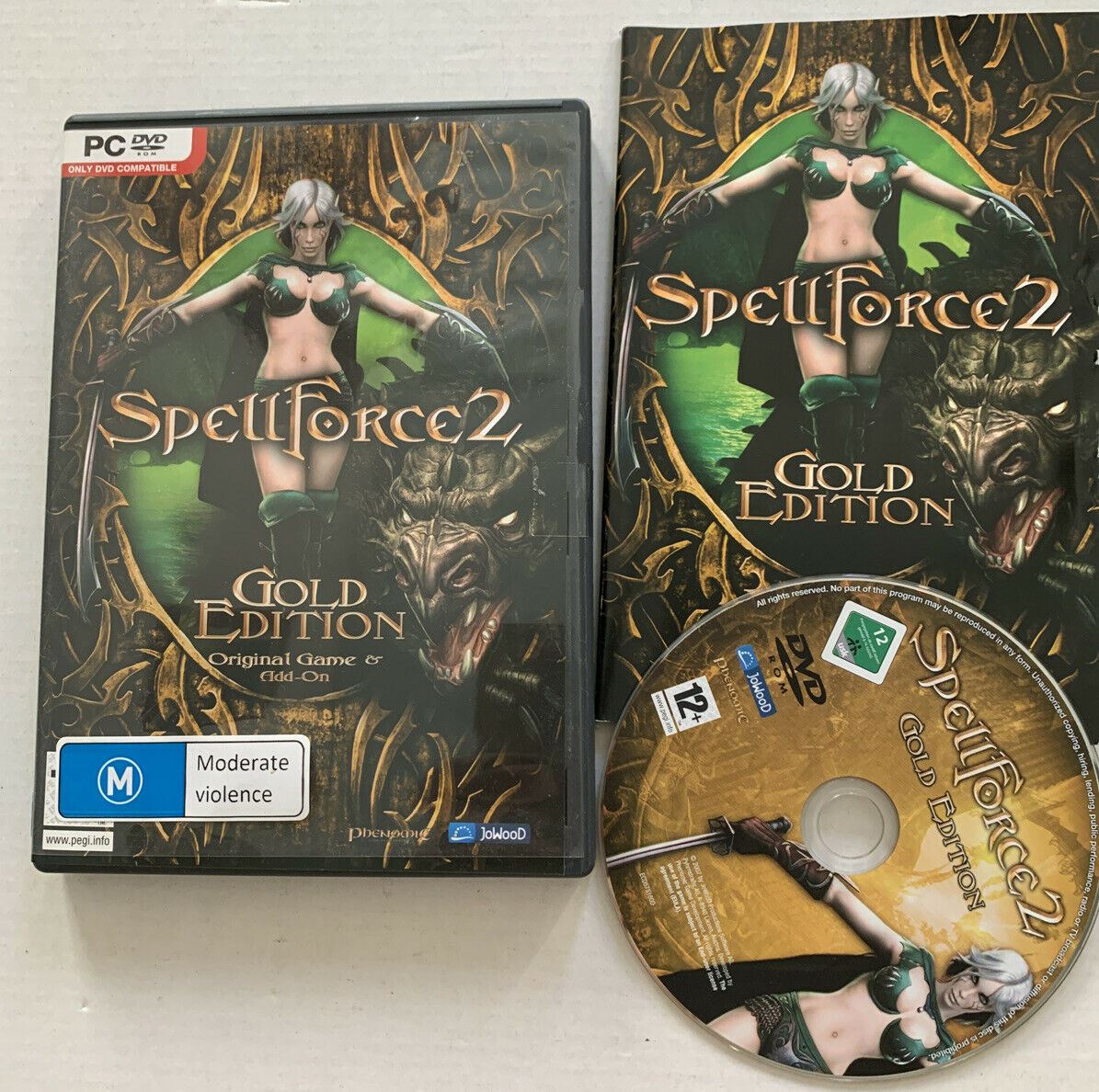 Spellforce 2 - Gold Edition - Dragon Storm Expansion PC DVD With Manual