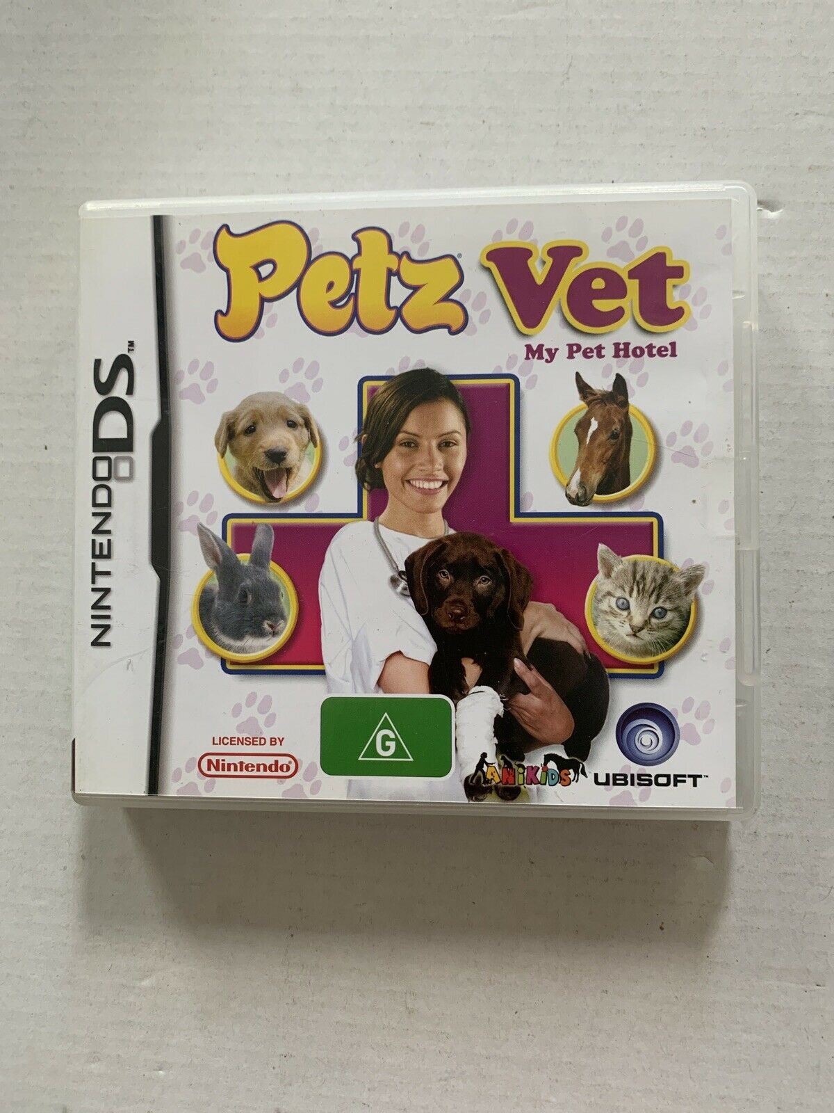 Petz Vet: My Pet Hotel - Nintendo DS Game Complete With Manual