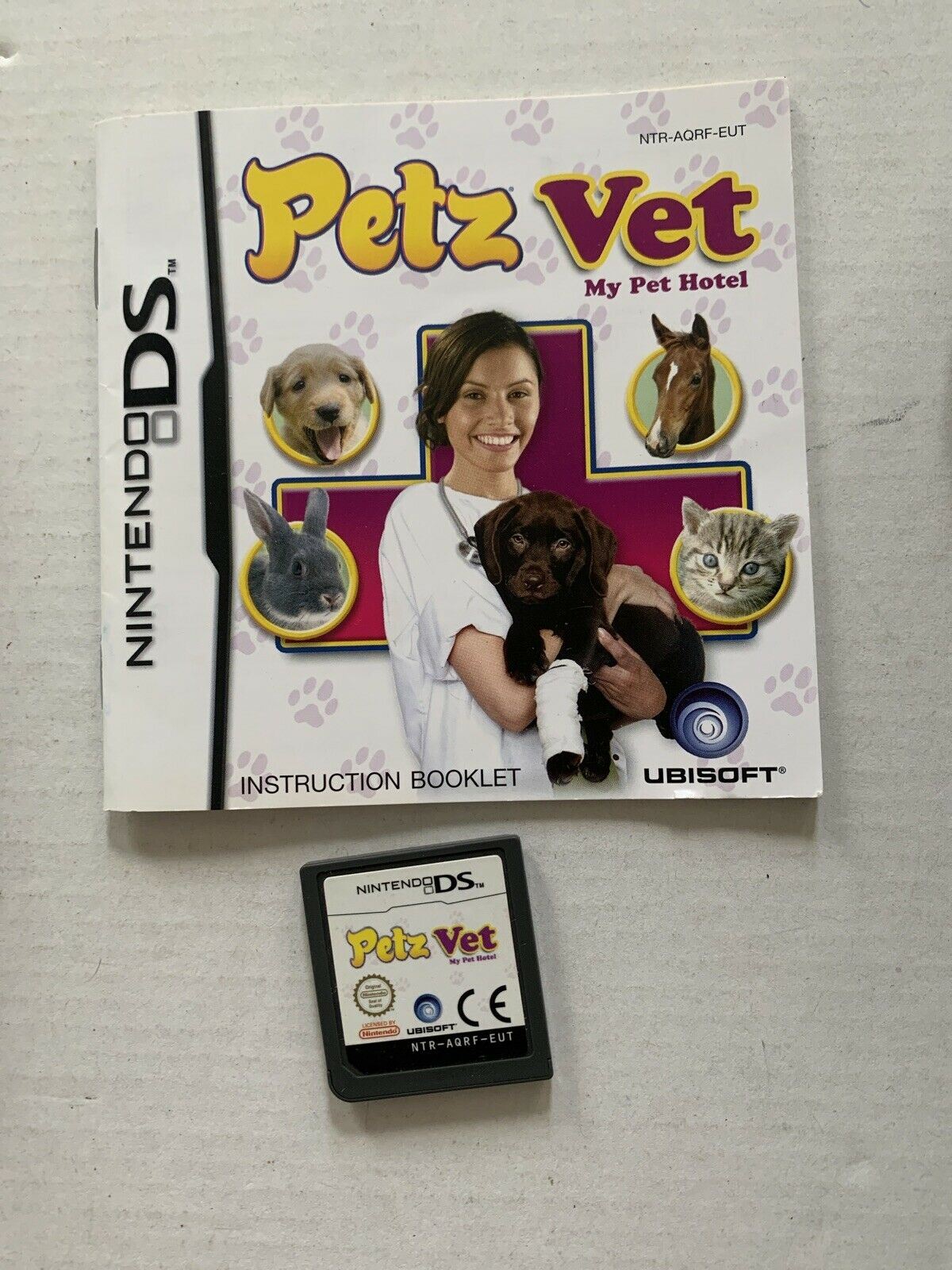 Petz Vet: My Pet Hotel - Nintendo DS Game Complete With Manual