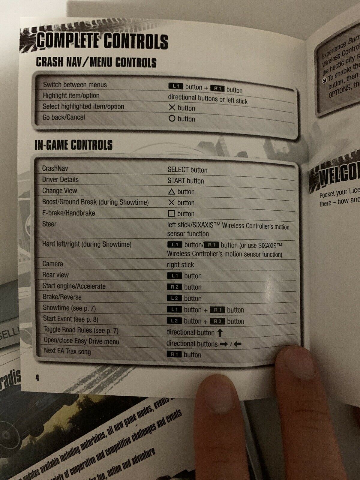 Burnout Paradise - Platinum Edition (Sony PlayStation 3, 2008) With Manual