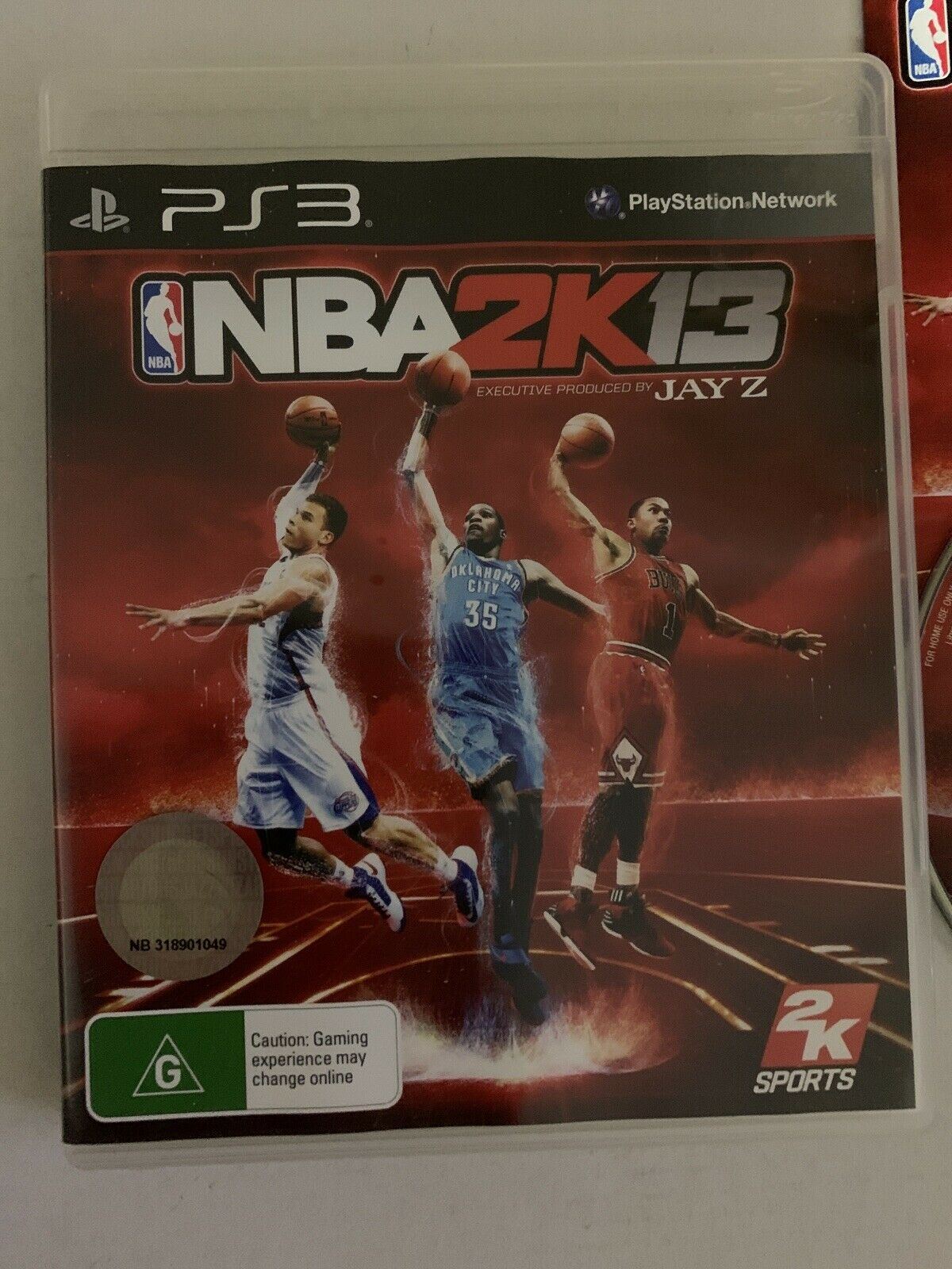 NBA 2K13 - PlayStation 3 - PS3 - Complete With Manual - PAL