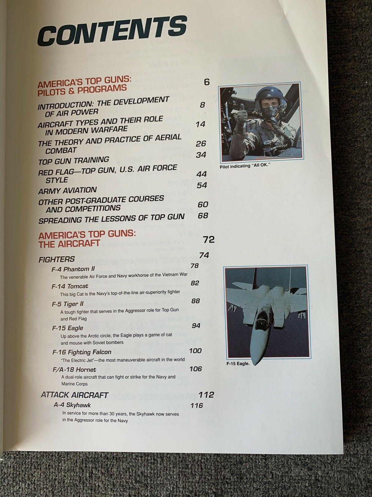 The Complete Book Of Top Gun America's Flying Aces. Andy Lightbody, Joe Poyer