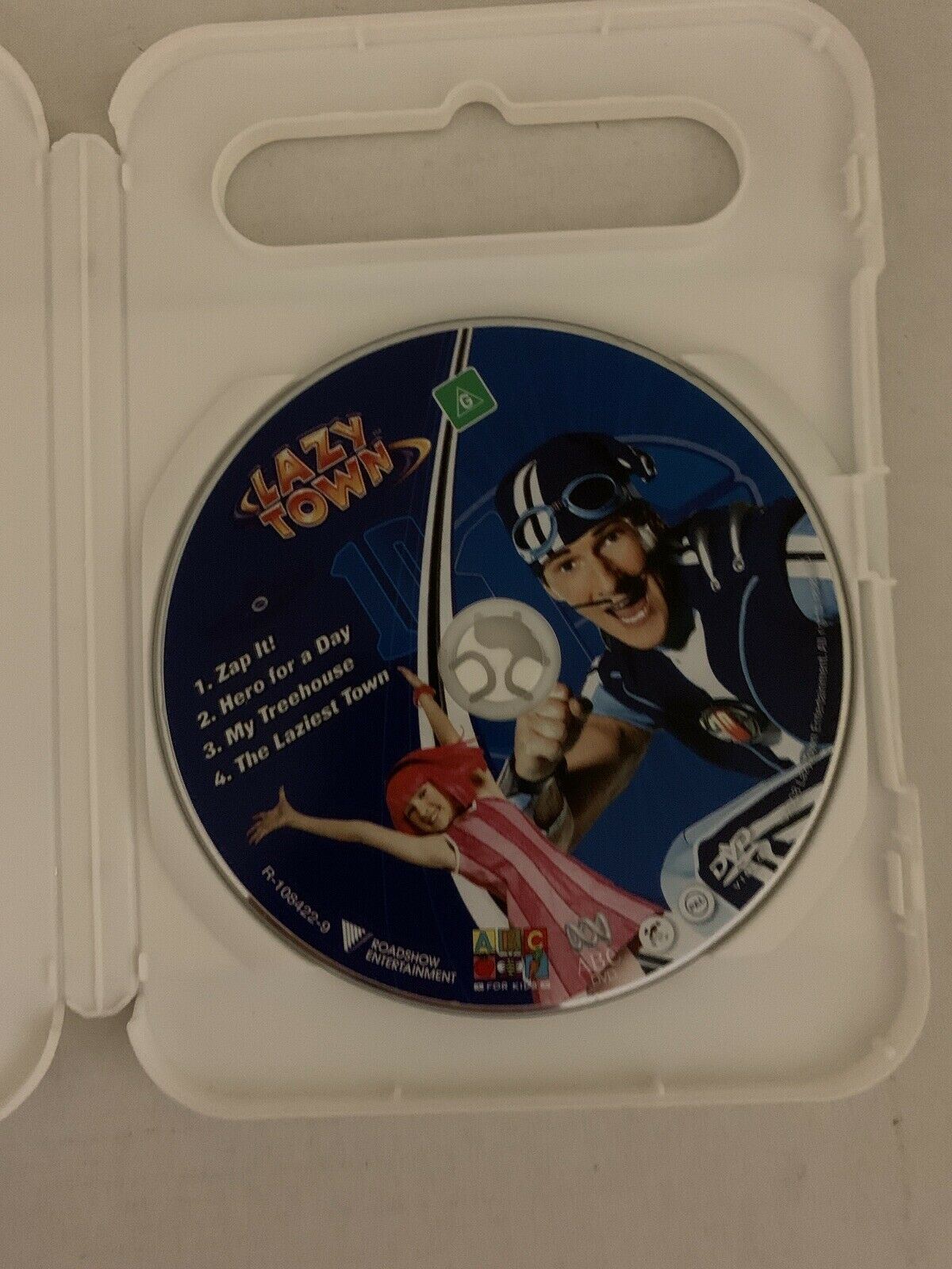 LazyTown: Zap It! (DVD, 2008) Region 4
