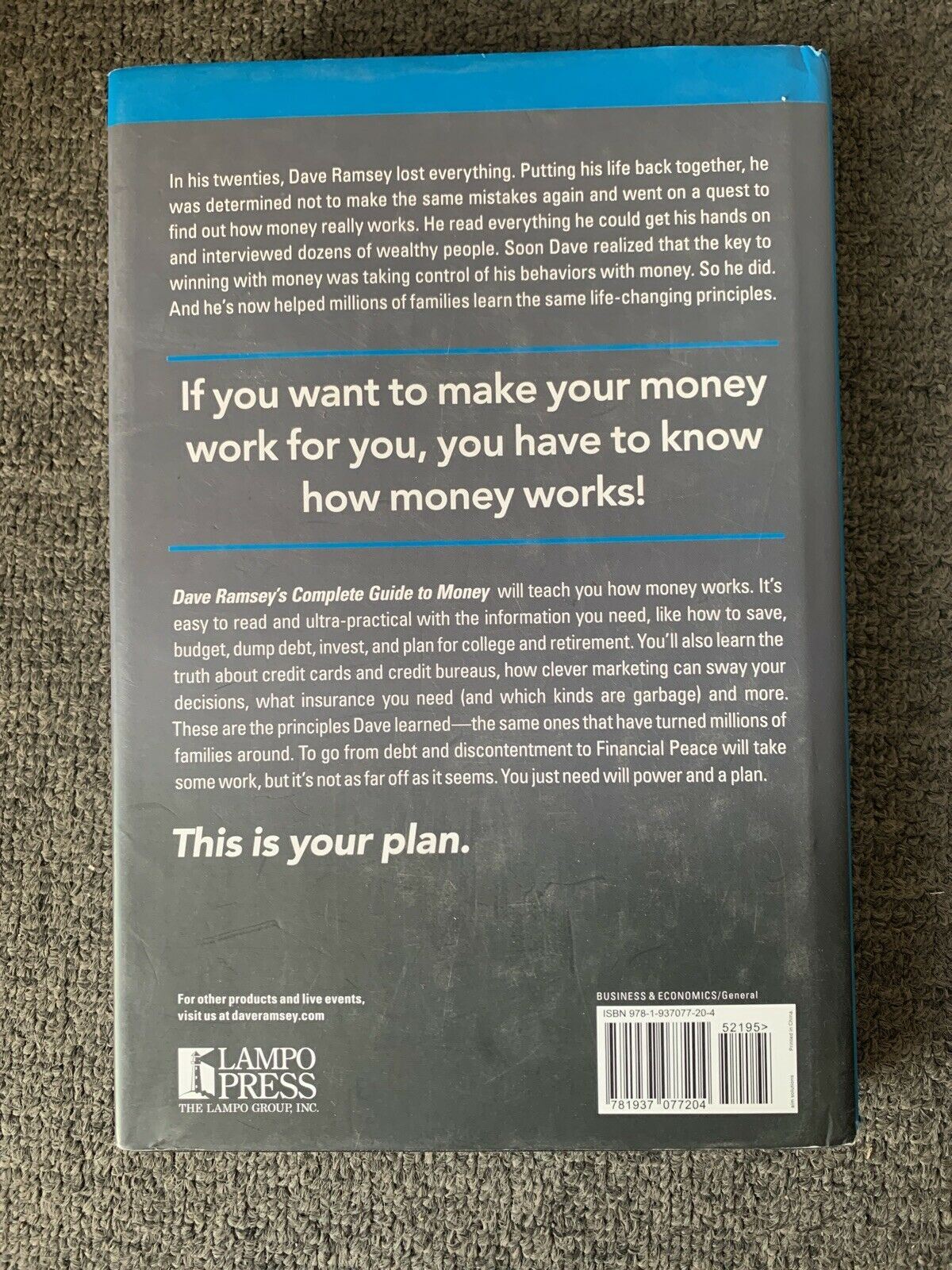 Dave Ramsey's Complete Guide to Money : The Handbook of Financial Peace...