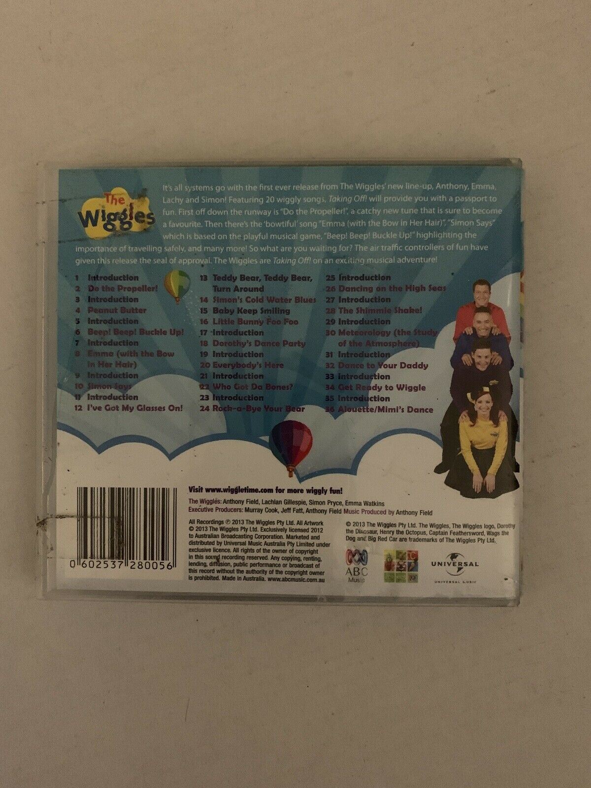 Taking Off! by The Wiggles (CD, Nov-2016, ABC OZ)