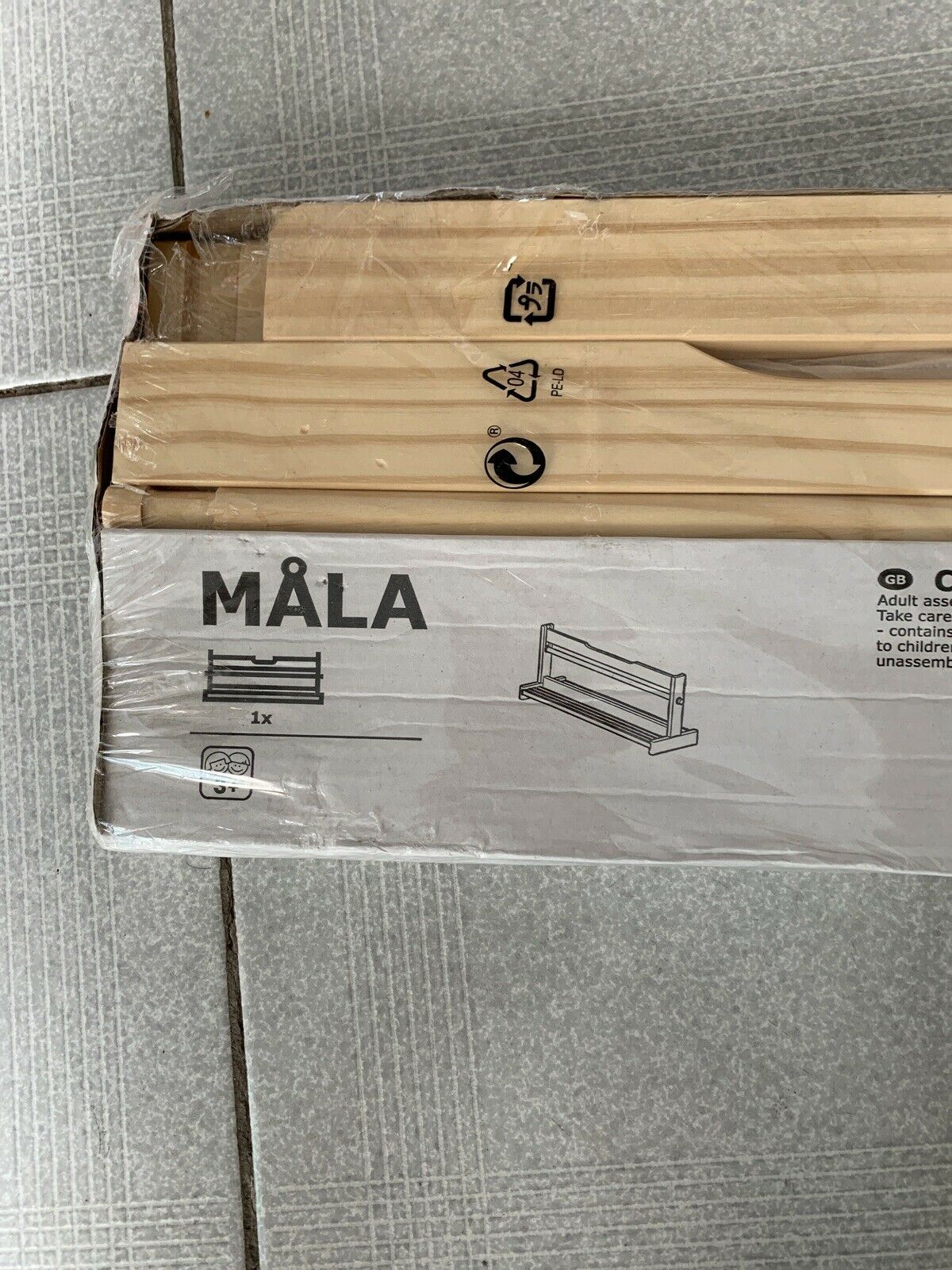 Ikea MÅLA Paint/draw storage 401.678.56 Joint holder for paper roll, pens paint