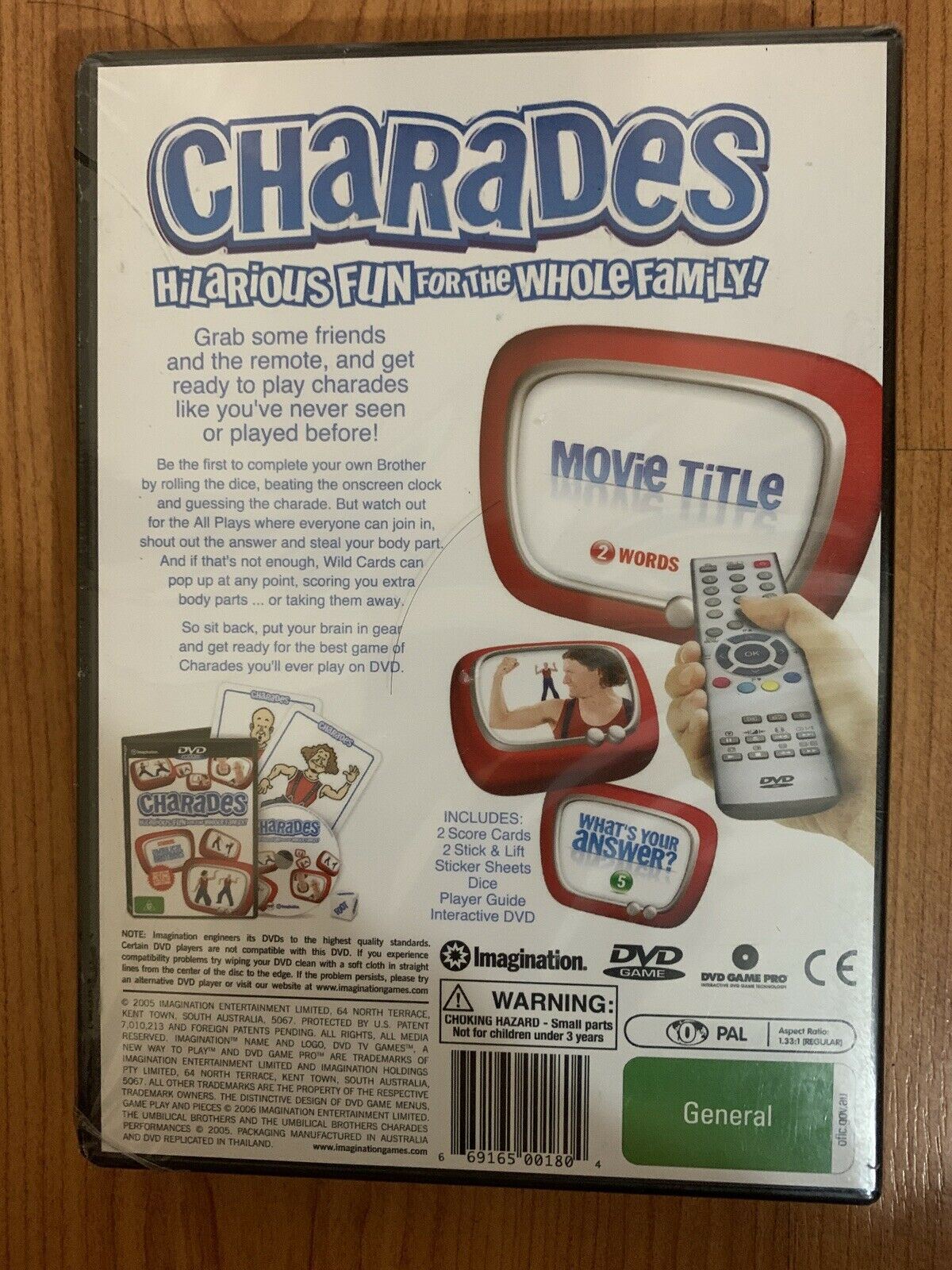 *New And Sealed* Charades With The Umbilical Brothers Interactive DVD Game