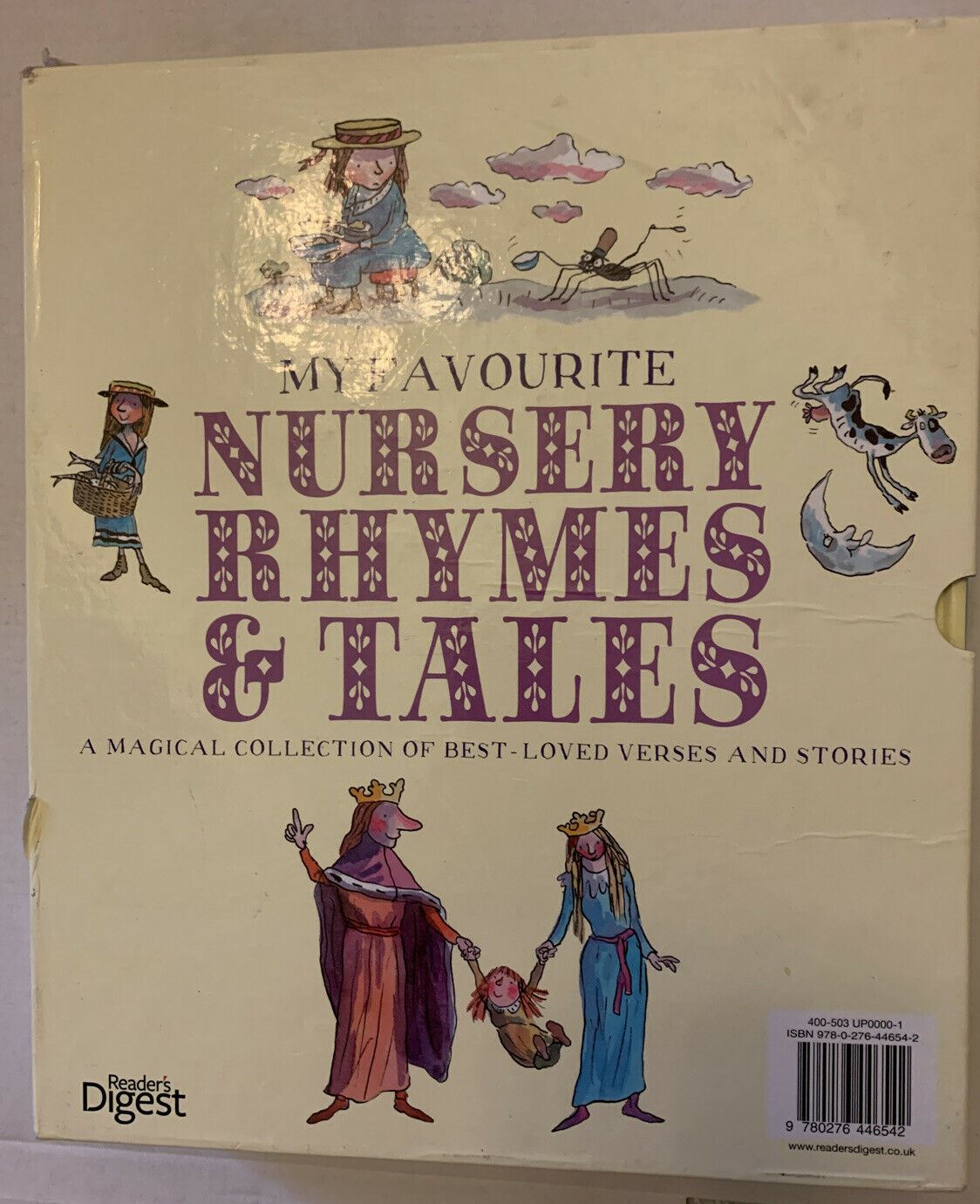 MY FAVOURITE NURSERY RHYMES & TALES - by TONY ROSS Large Format in Slipcase