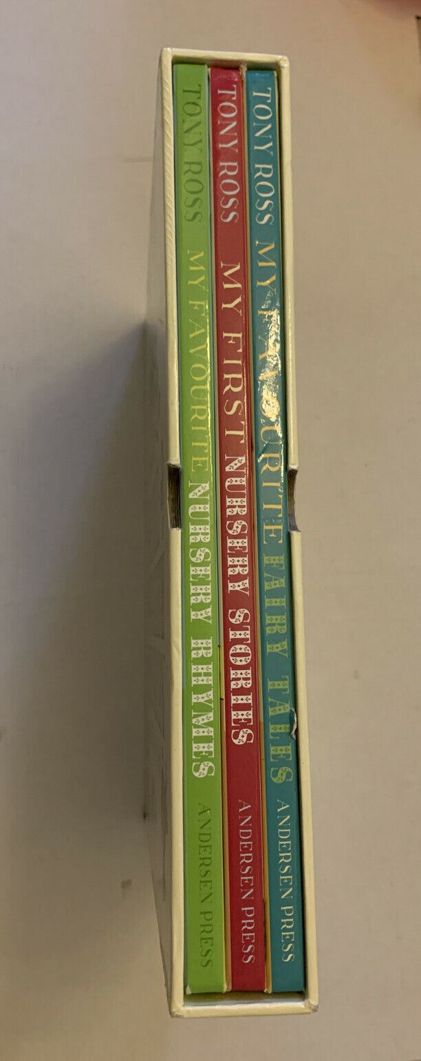 MY FAVOURITE NURSERY RHYMES & TALES - by TONY ROSS Large Format in Slipcase