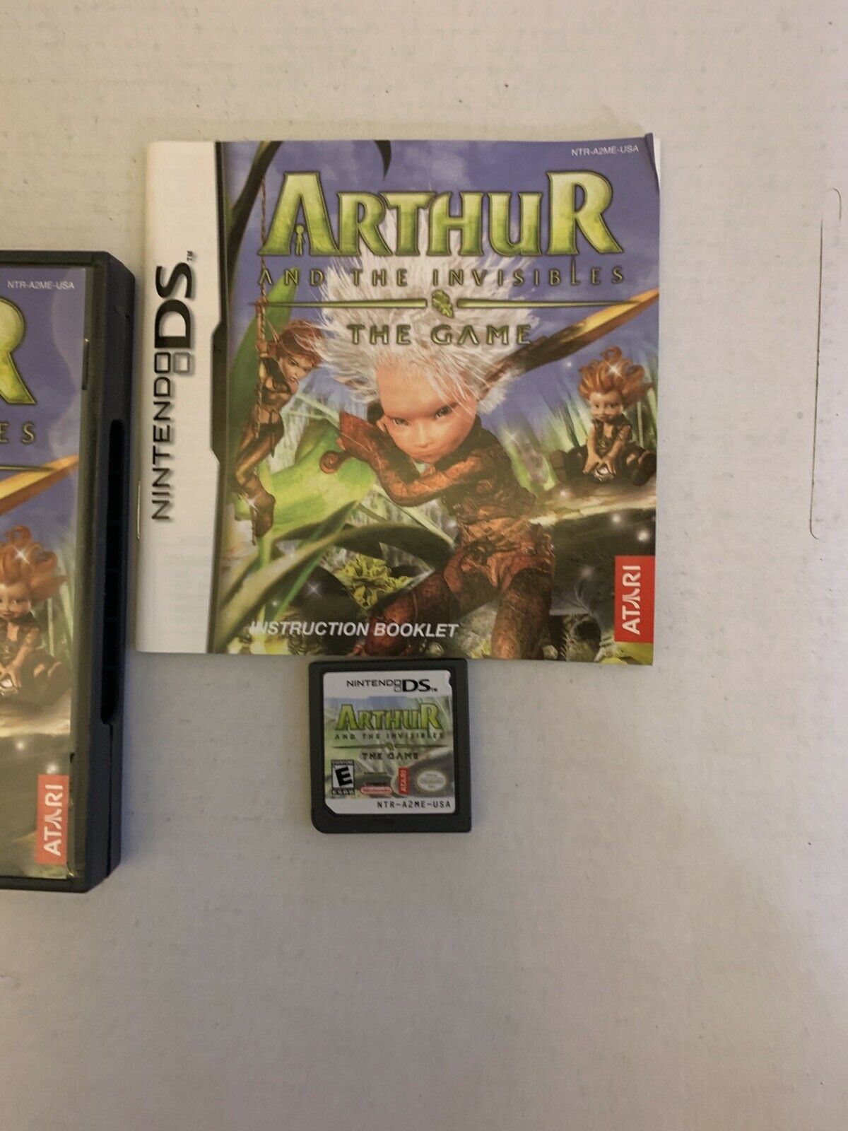 Arthur and the Invisibles (Nintendo DS, 2007) Atari With Manual