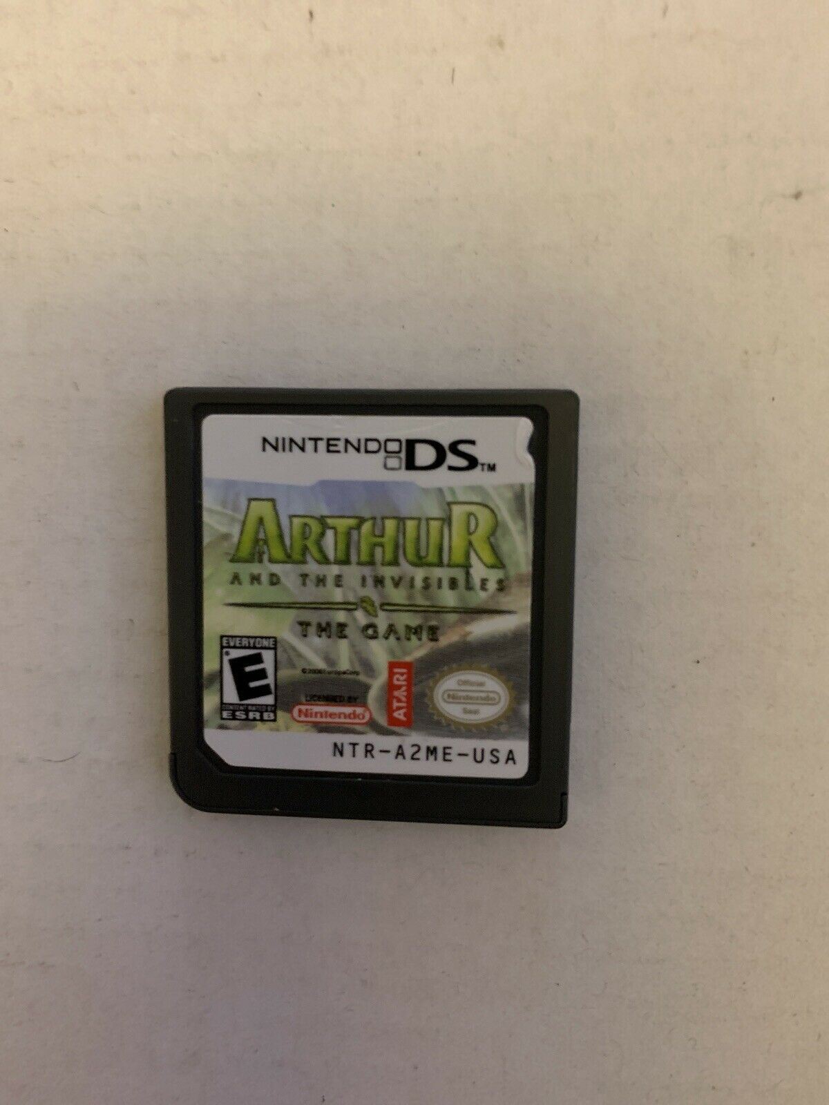 Arthur and the Invisibles (Nintendo DS, 2007) Atari With Manual