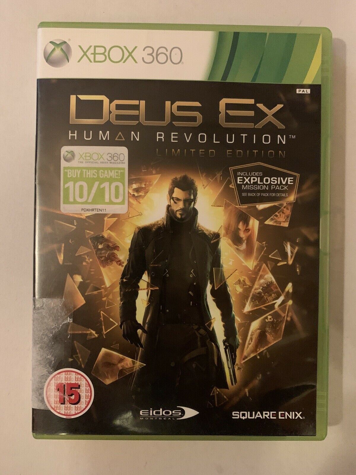 Deus Ex Human Revolution Limited Edition - Xbox 360