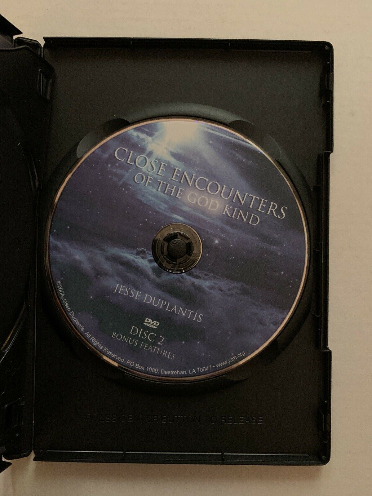 Close Encounters of the God Kind (DVD, 2004, Special Edition) Jesse Duplantis