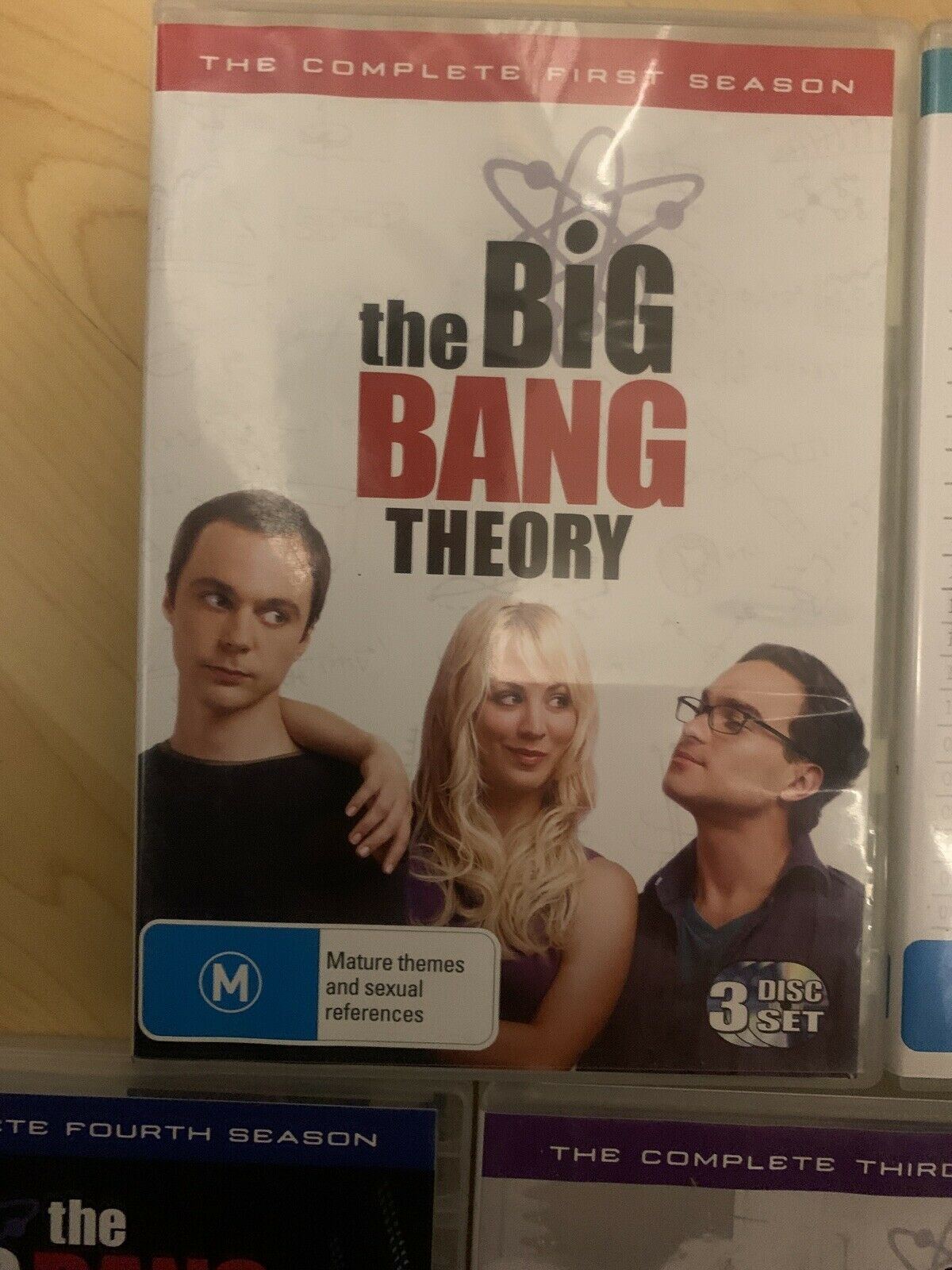 The Big Bang Theory: Seasons 1-5 (DVD, 2018) Region 4