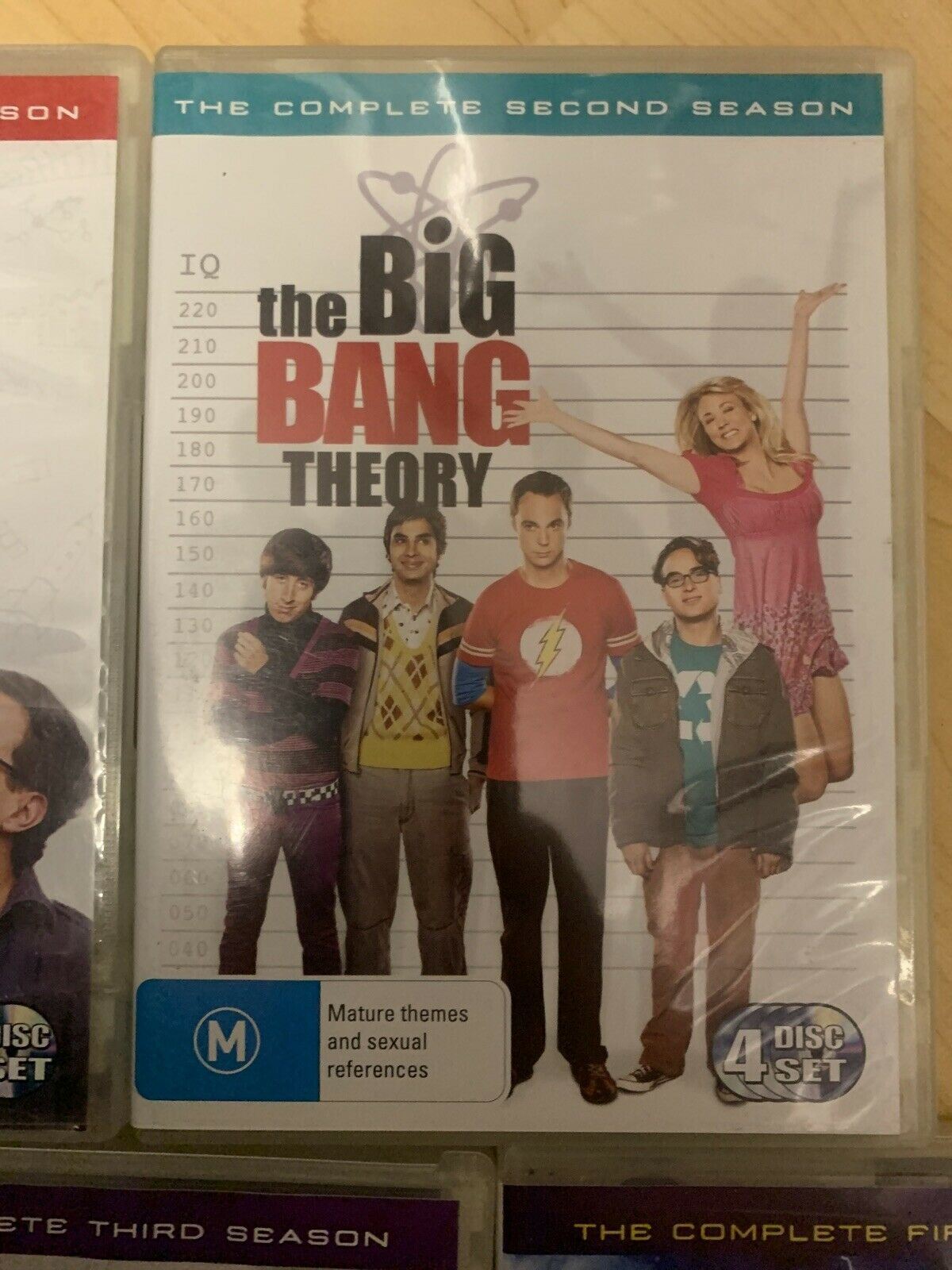 The Big Bang Theory: Seasons 1-5 (DVD, 2018) Region 4