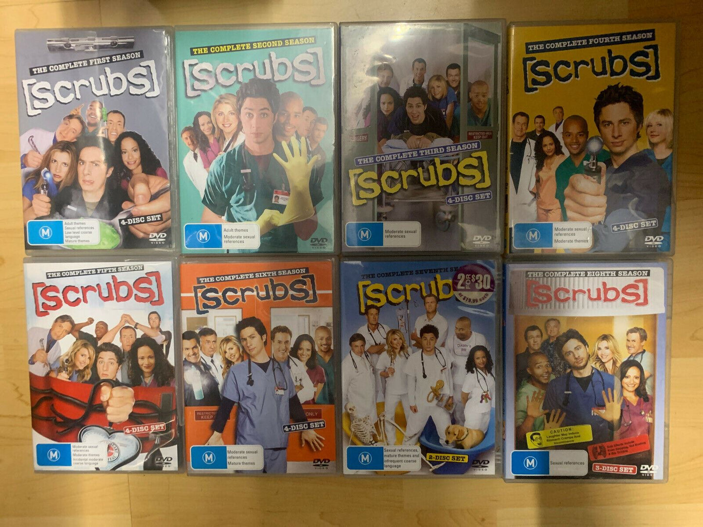 Scrubs - The Complete Season 1-8 (DVD) Region 4