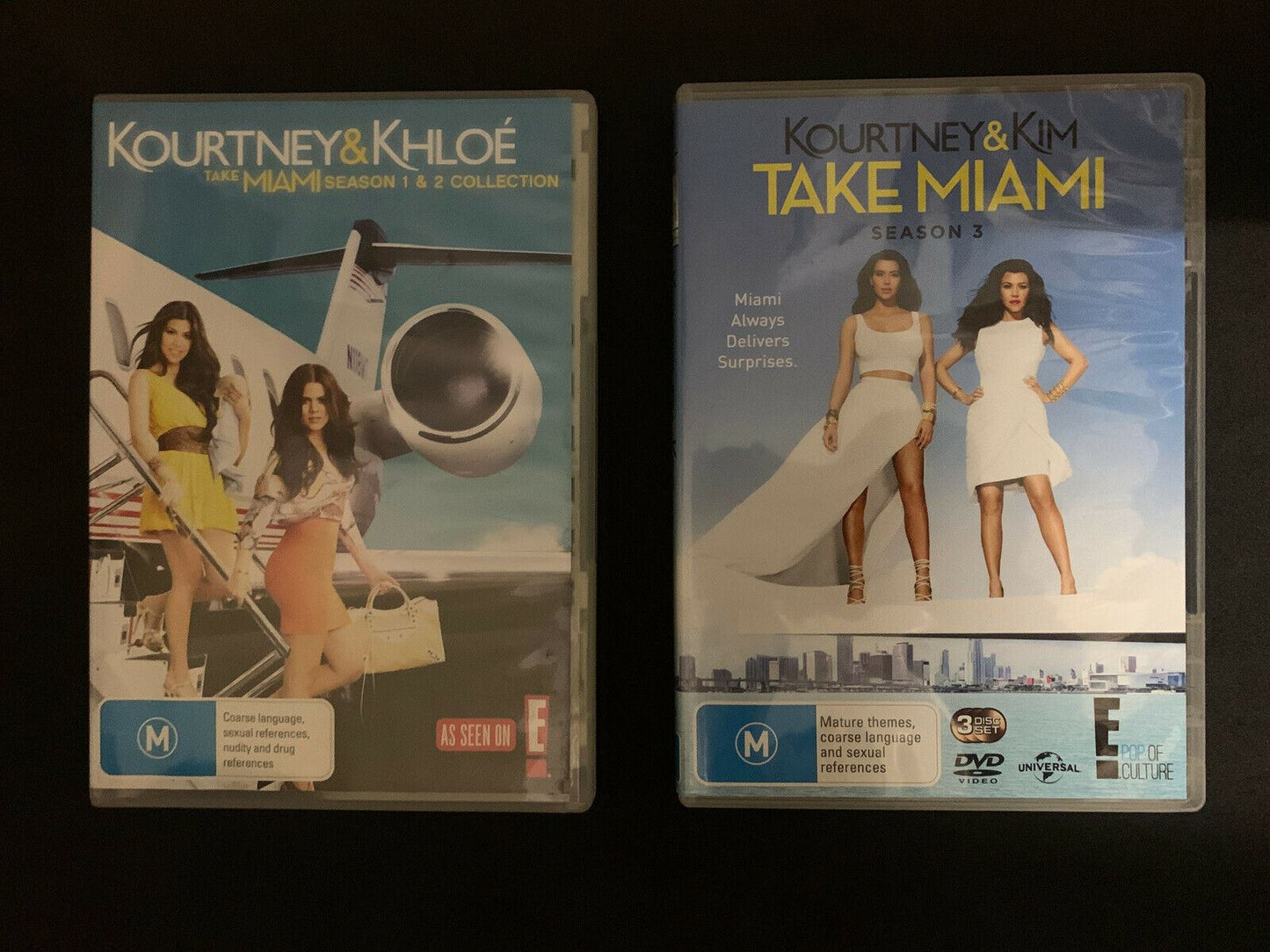 Kourtney & Khloe Take Miami (DVD) Complete Season 1-3 Region 2,4