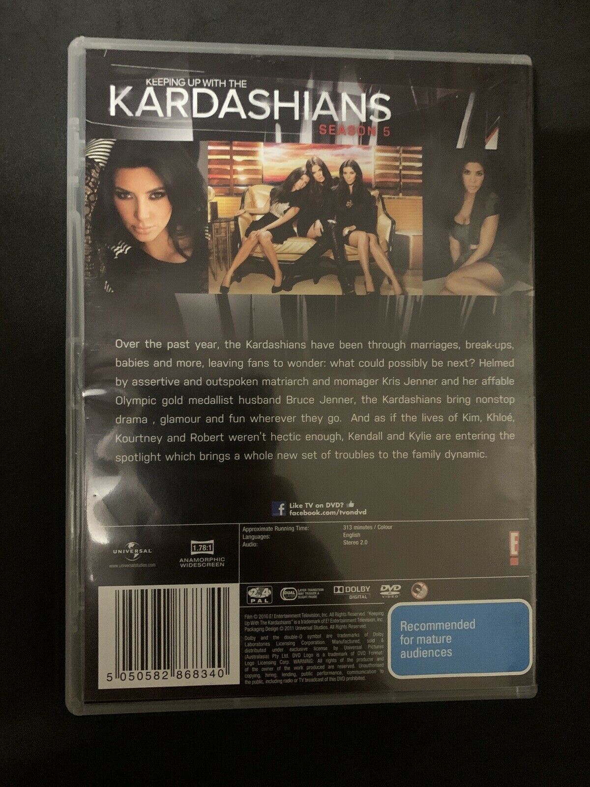 Keeping Up With The Kardashians Seasons 1-6 (DVD) Region 4