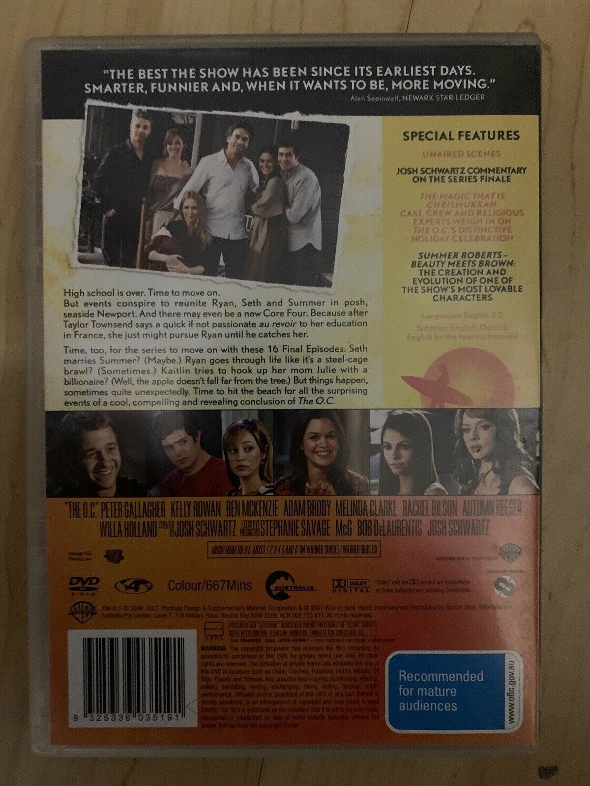 The OC - The Complete Series - Season 1-4 DVD Region 4