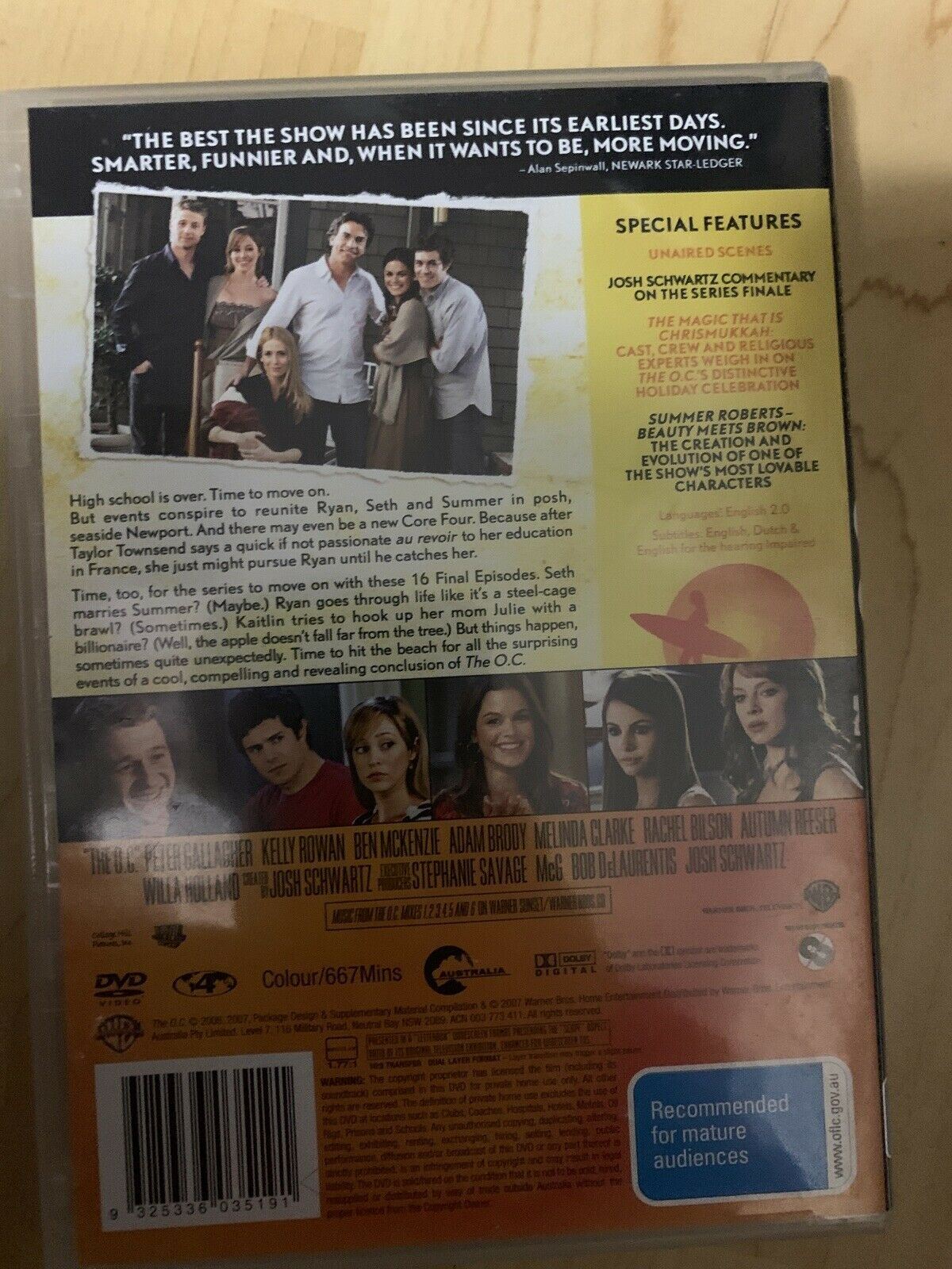 The OC Season 1-4 DVD Complete Series