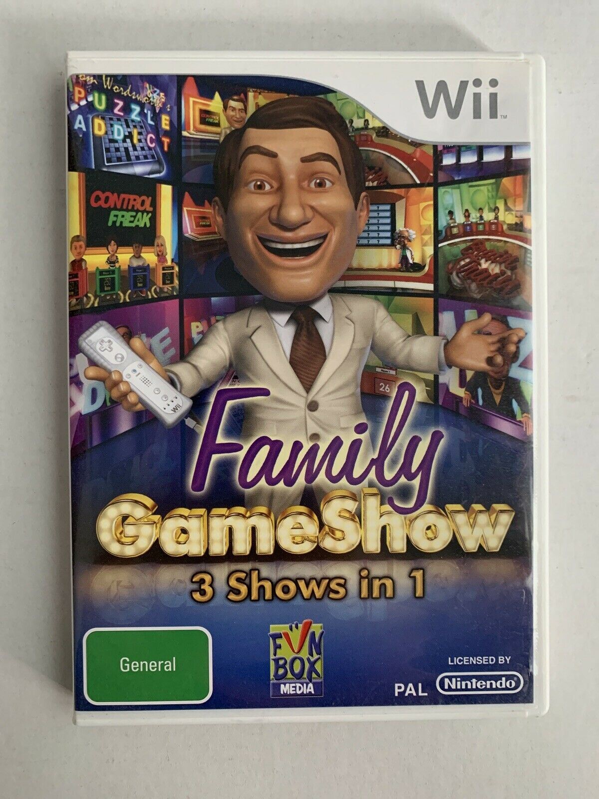 Family Gameshow Shows In Nintendo Wii Party Game Quiz Game