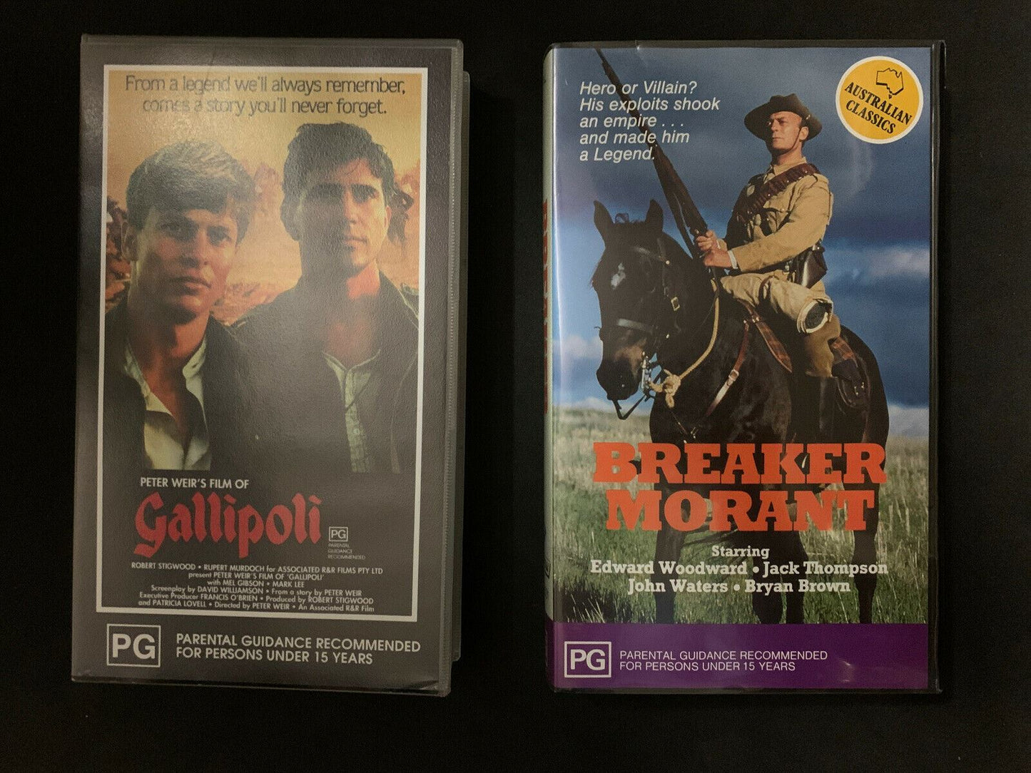 Gallipoli & Breaker Morant - VHS PAL