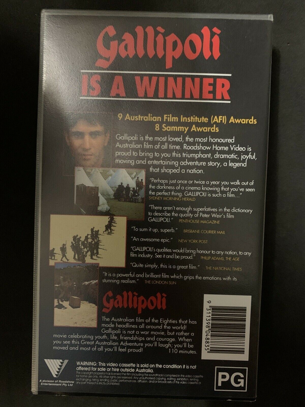 Gallipoli & Breaker Morant - VHS PAL