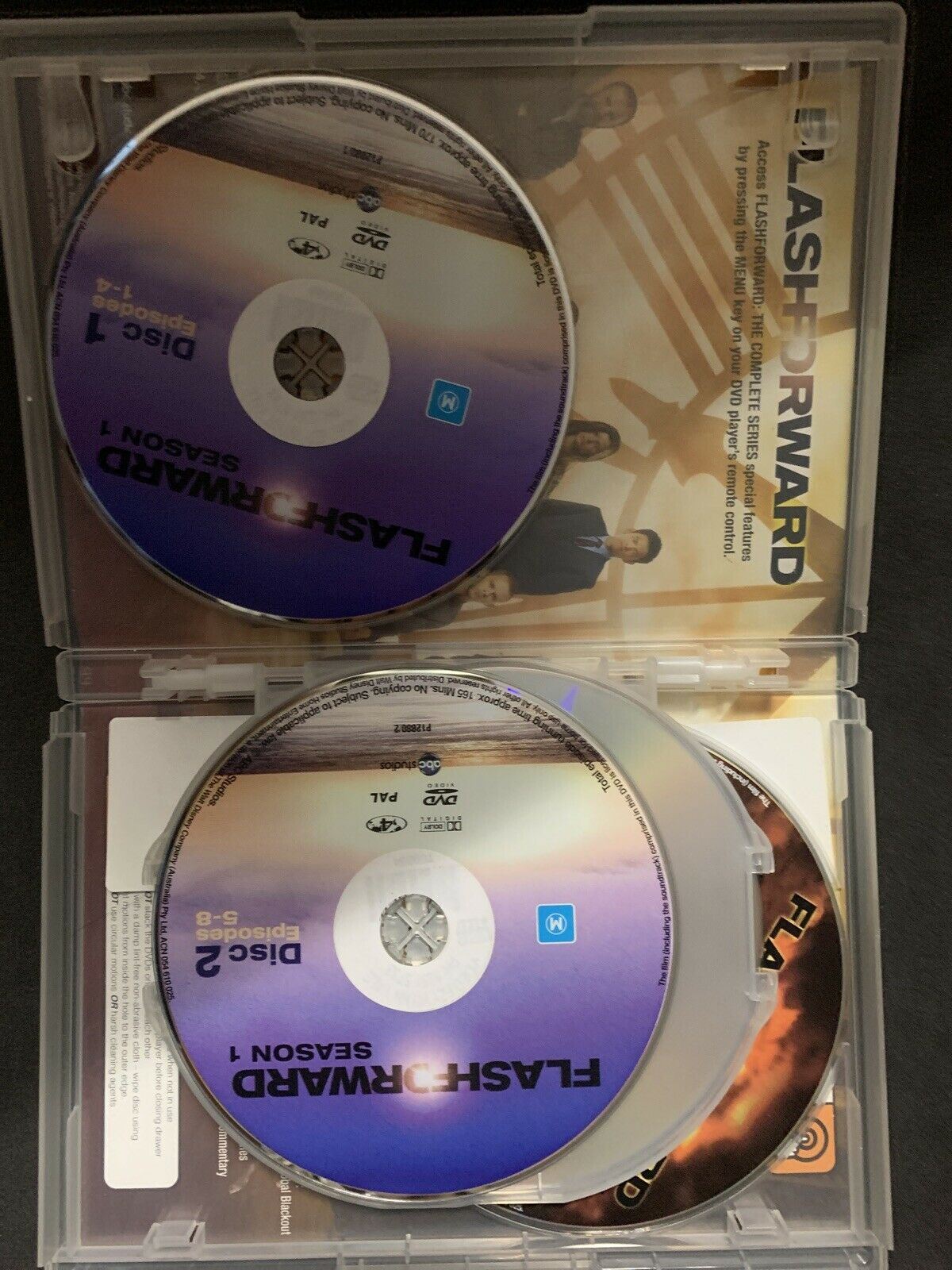 Flash Forward: The Complete Series (DVD, 2010) Region 4 Joseph Fiennes, John Cho