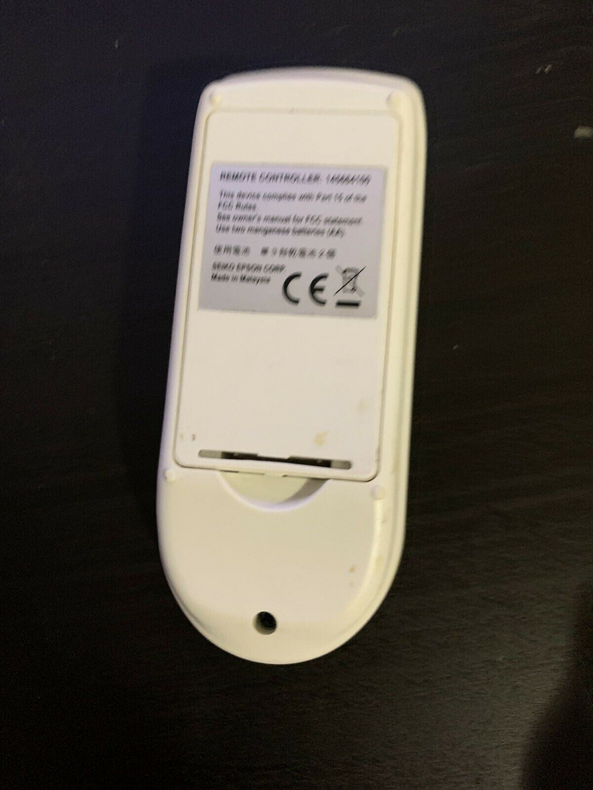 Genuine Epson HTR0213-72PW Remote Control for Projector
