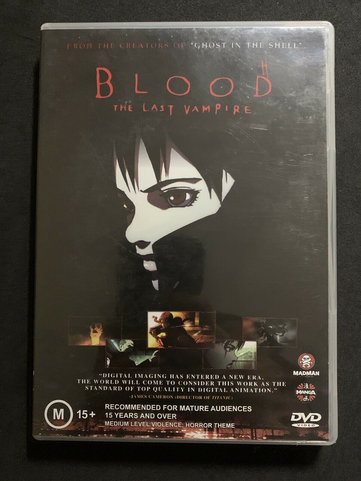 Blood - The Last Vampire (DVD, 2000) Hiroyuki Kitakubo. Region 4