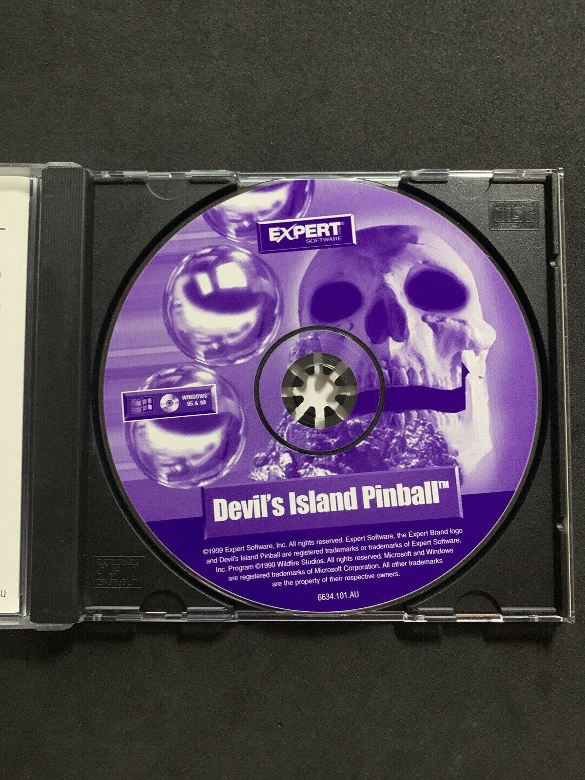 Devil's Island Pinball PC (CDROM, 1999) Windows 98