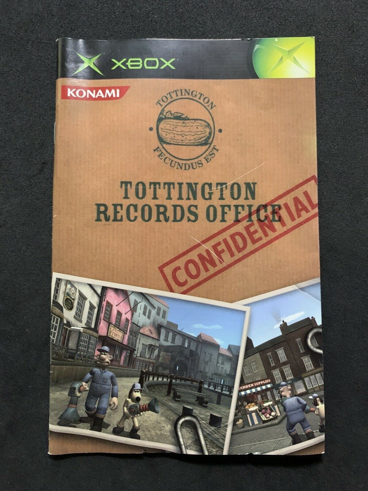 Wallace & Gromit: The Curse of the Were-Rabbit (Xbox) with Manual PAL