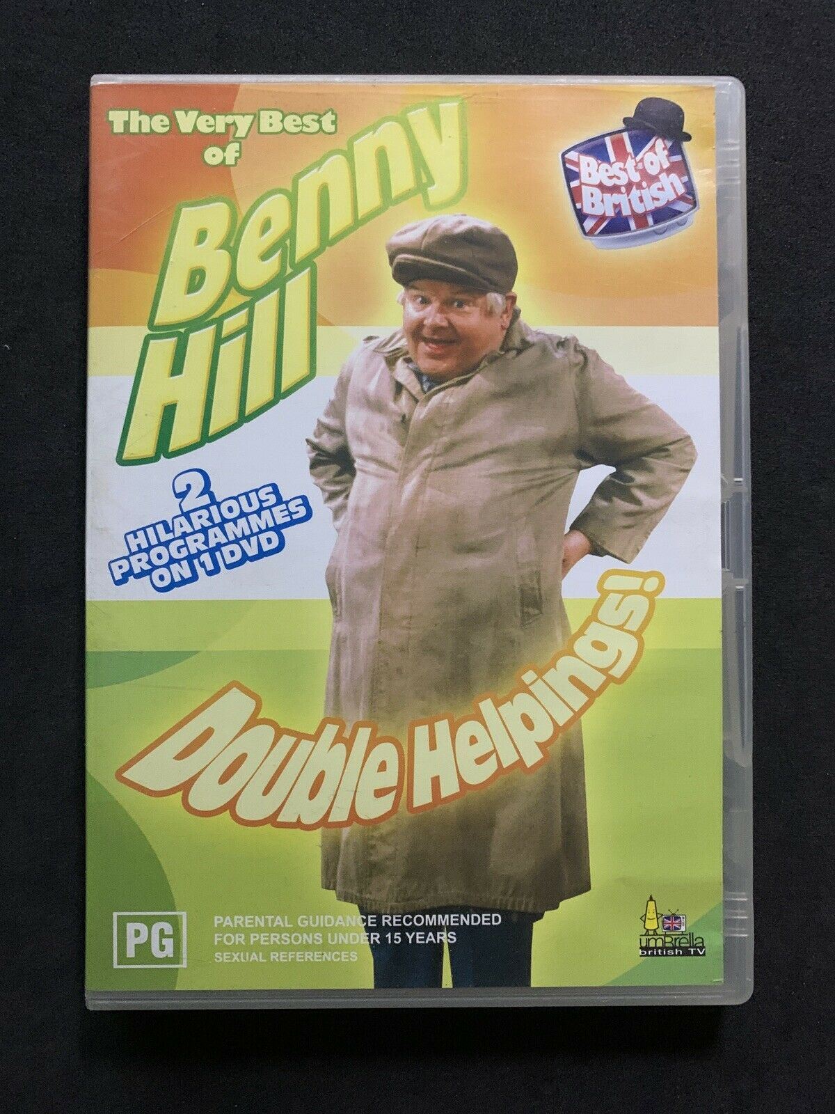 The Very Best Of Benny Hill - Double Helpings (1969–1989) DVD Region Free