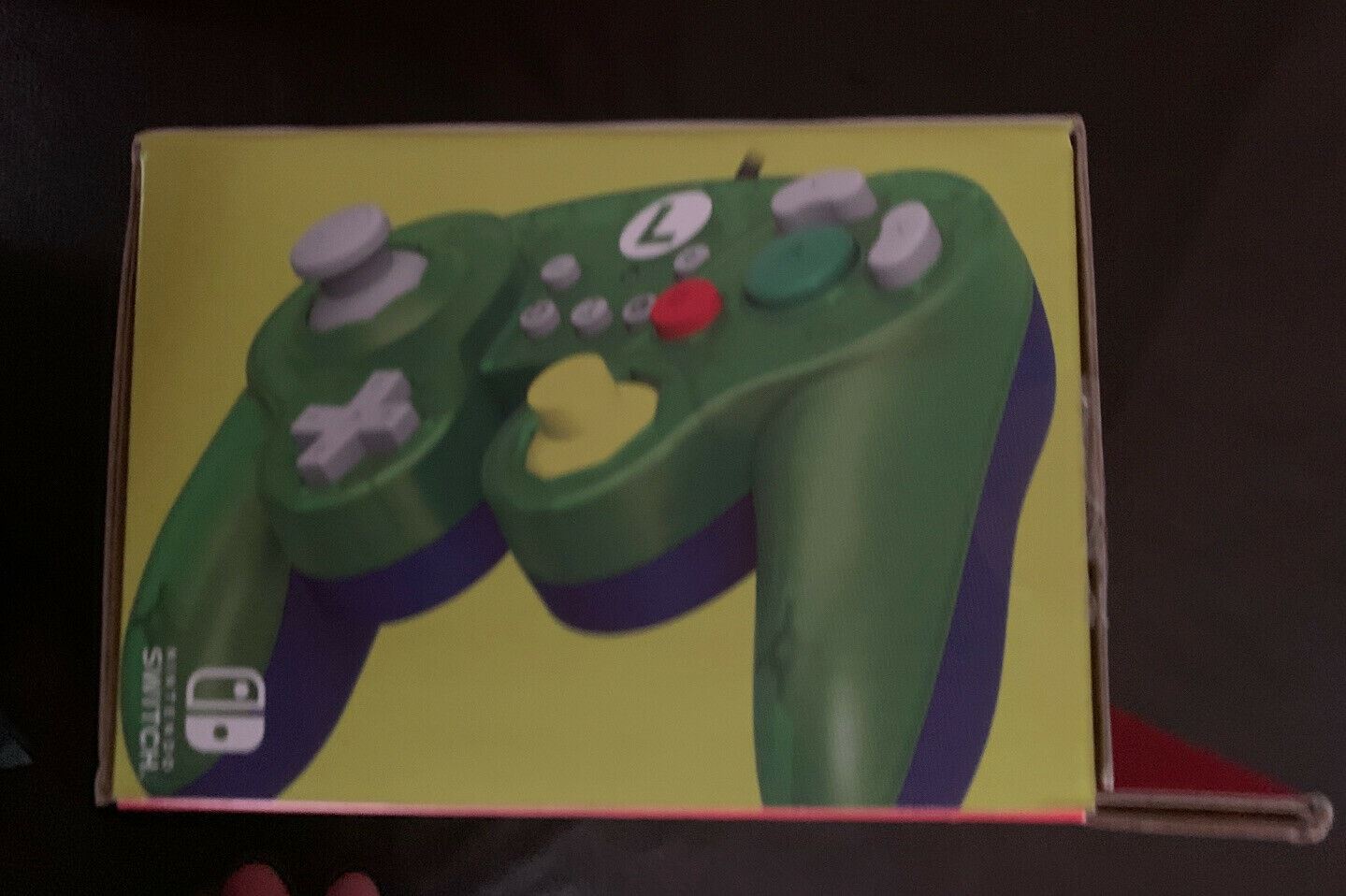 Hori Smash Bros Wired Gamepad Luigi for Nintendo Switch