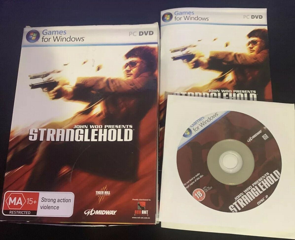 Stranglehold PC DVD 2007 John Woo, Chow Yun Fat Game – Retro Unit