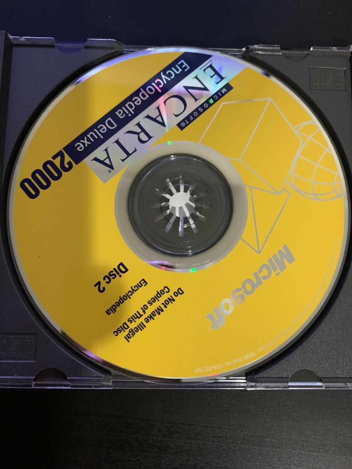 Microsoft Encarta Encyclopaedia Deluxe 2000 PC Win 95 CDROM