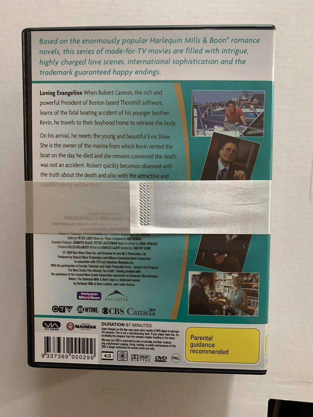 6x Harlequin Mills & Boon DVD Movies. Region 4