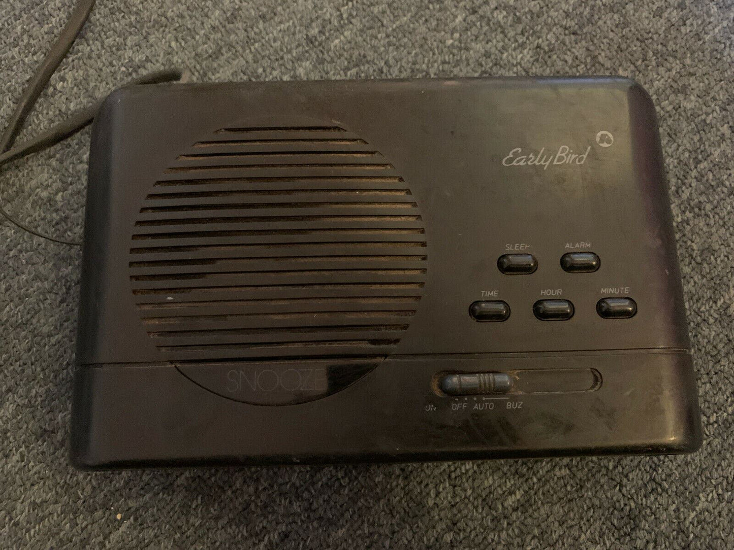 Audiosonic EarlyBird Alarm Clock AM/FM Radio