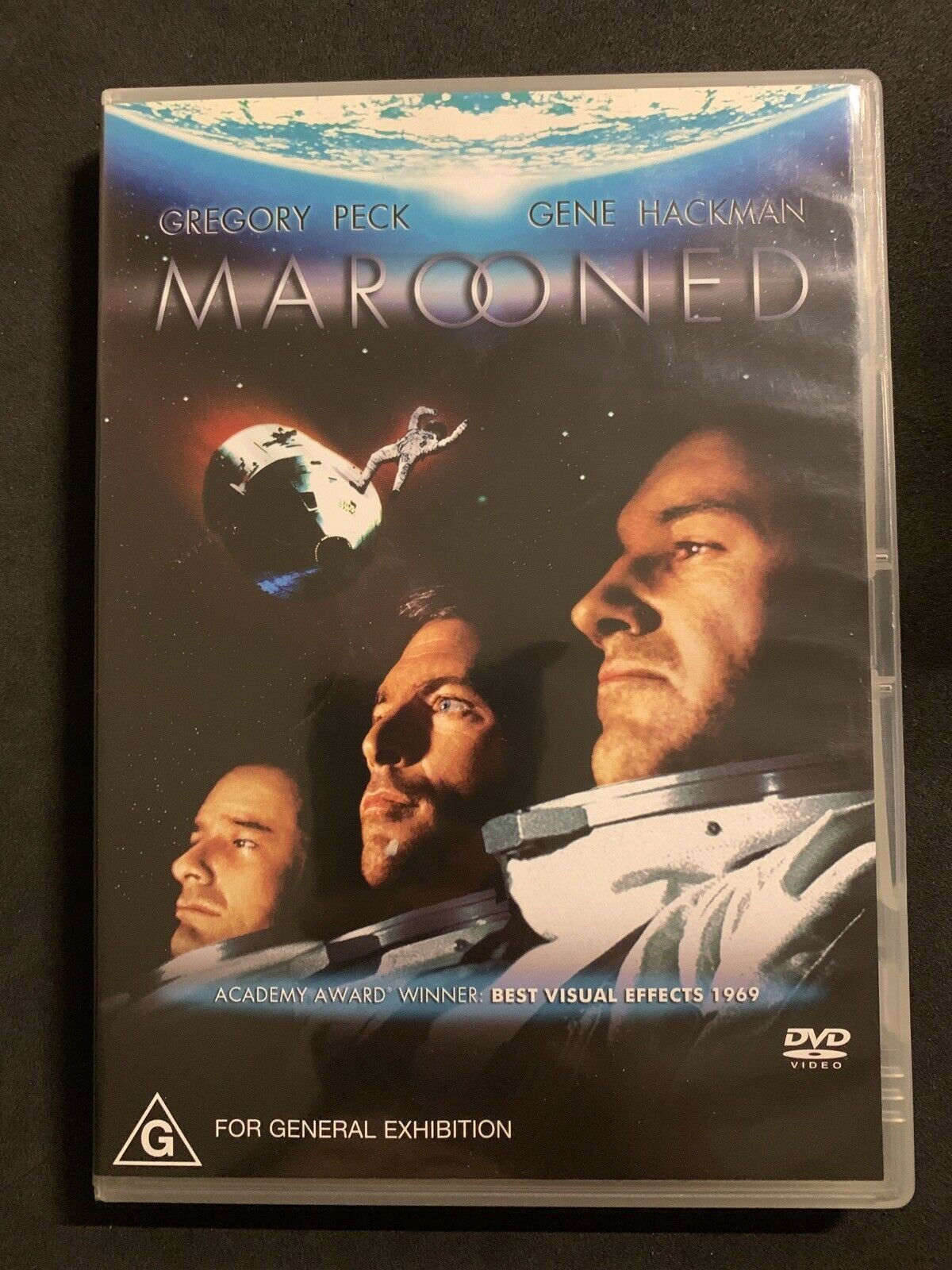 Marooned (DVD, 1969) Gregory Peck, David Janssen, Gene Hackman - Region 4