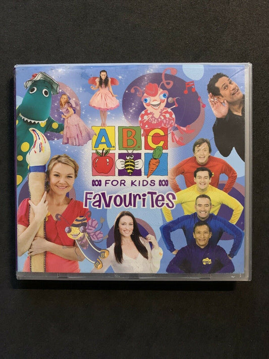 ABC For Kids Favourites CD - Wiggles, Fairies, Pajama In Bananas, Play School
